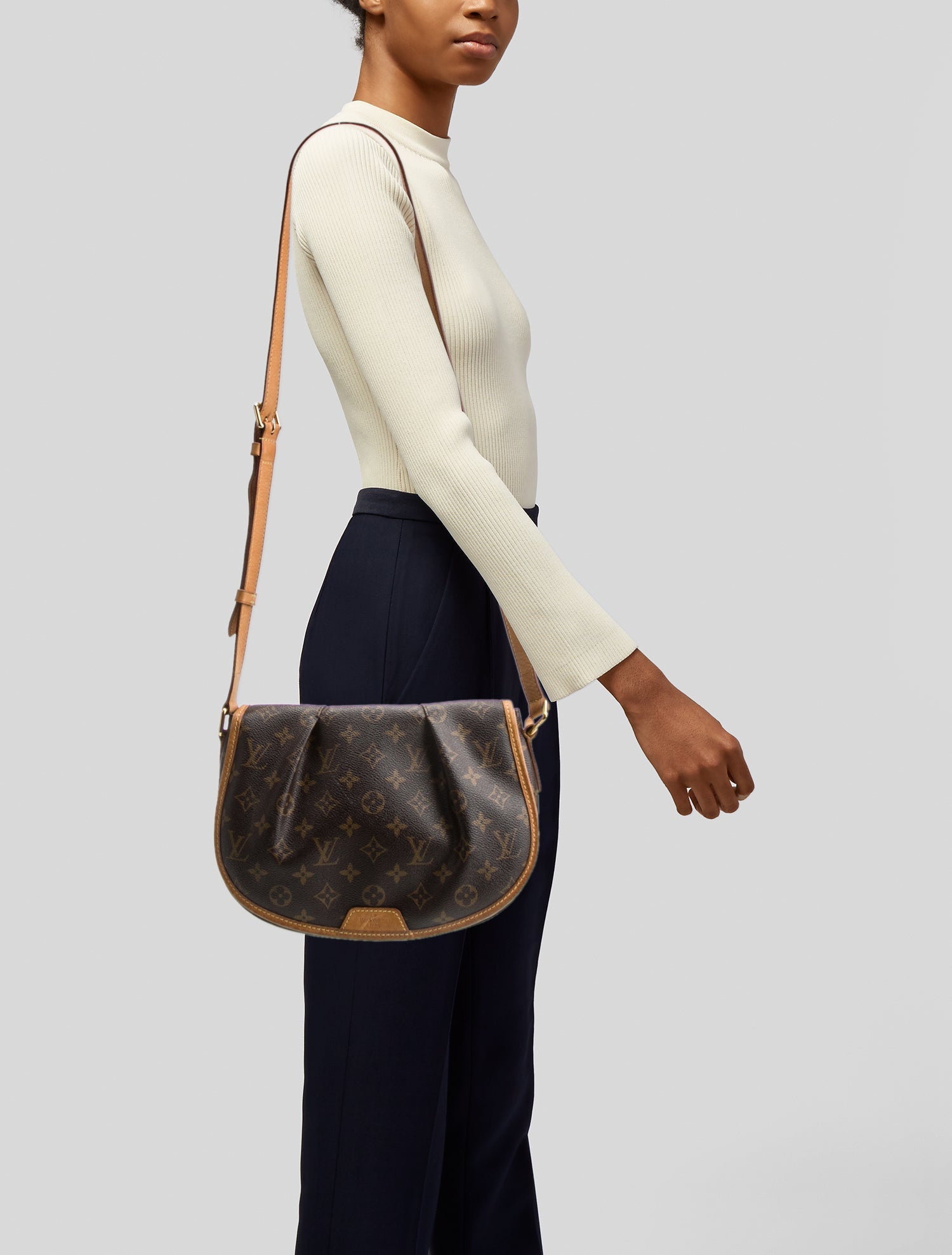 Louis Vuitton LV Monogram Menilmontant Bag PM