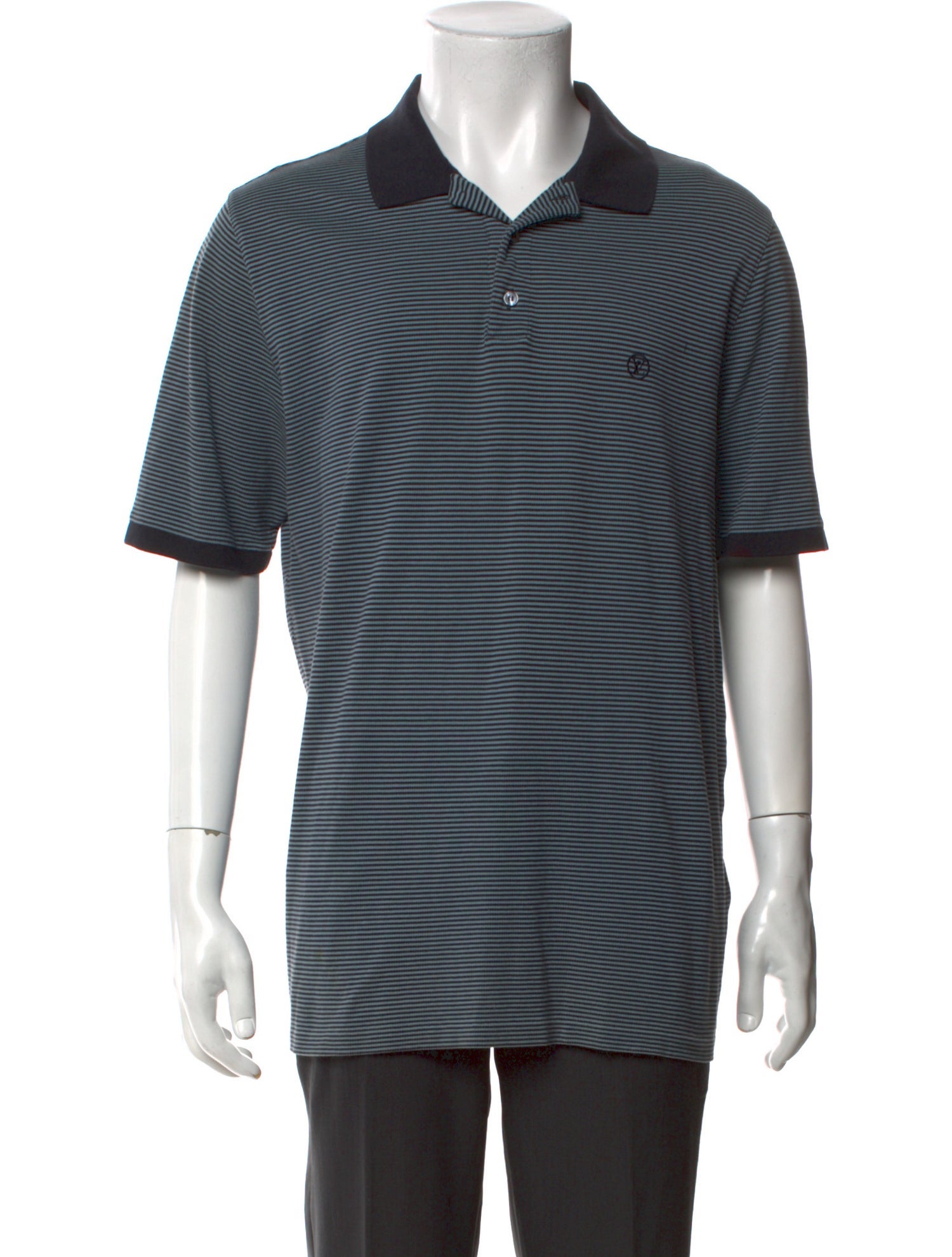 Louis Vuitton 2018 Striped Polo Shirt