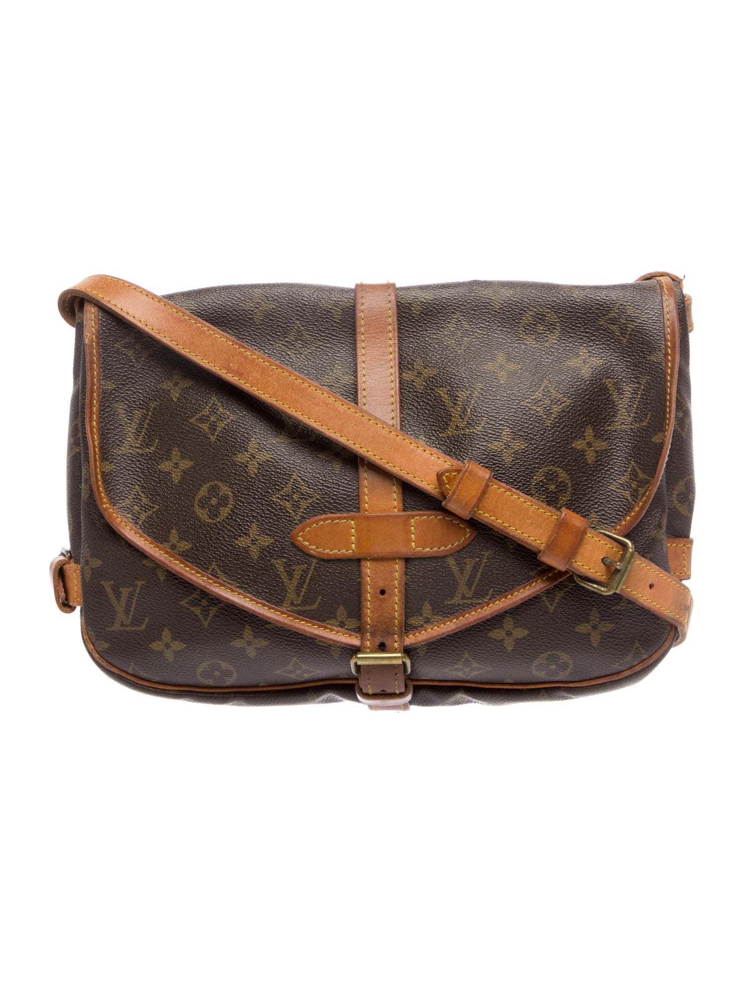 Louis Vuitton LV Monogram Saumur 30