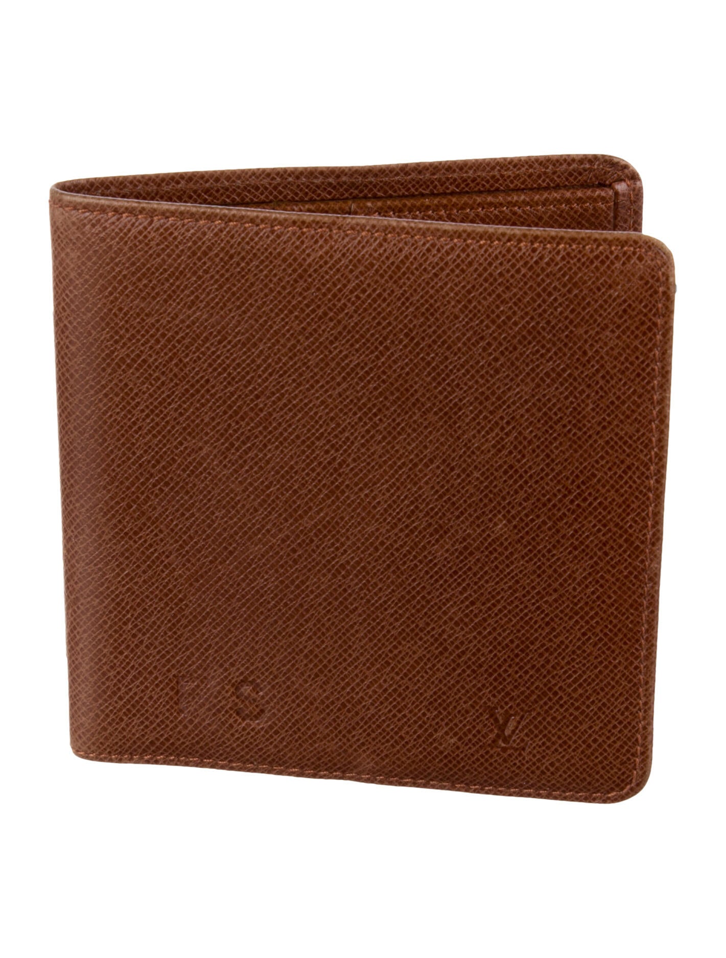 Louis Vuitton Vintage Taiga Leather Bifold Wallet