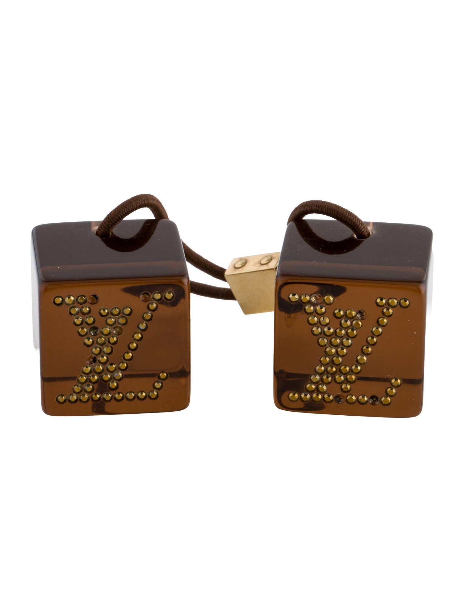 Louis Vuitton Crystal Hair Cube