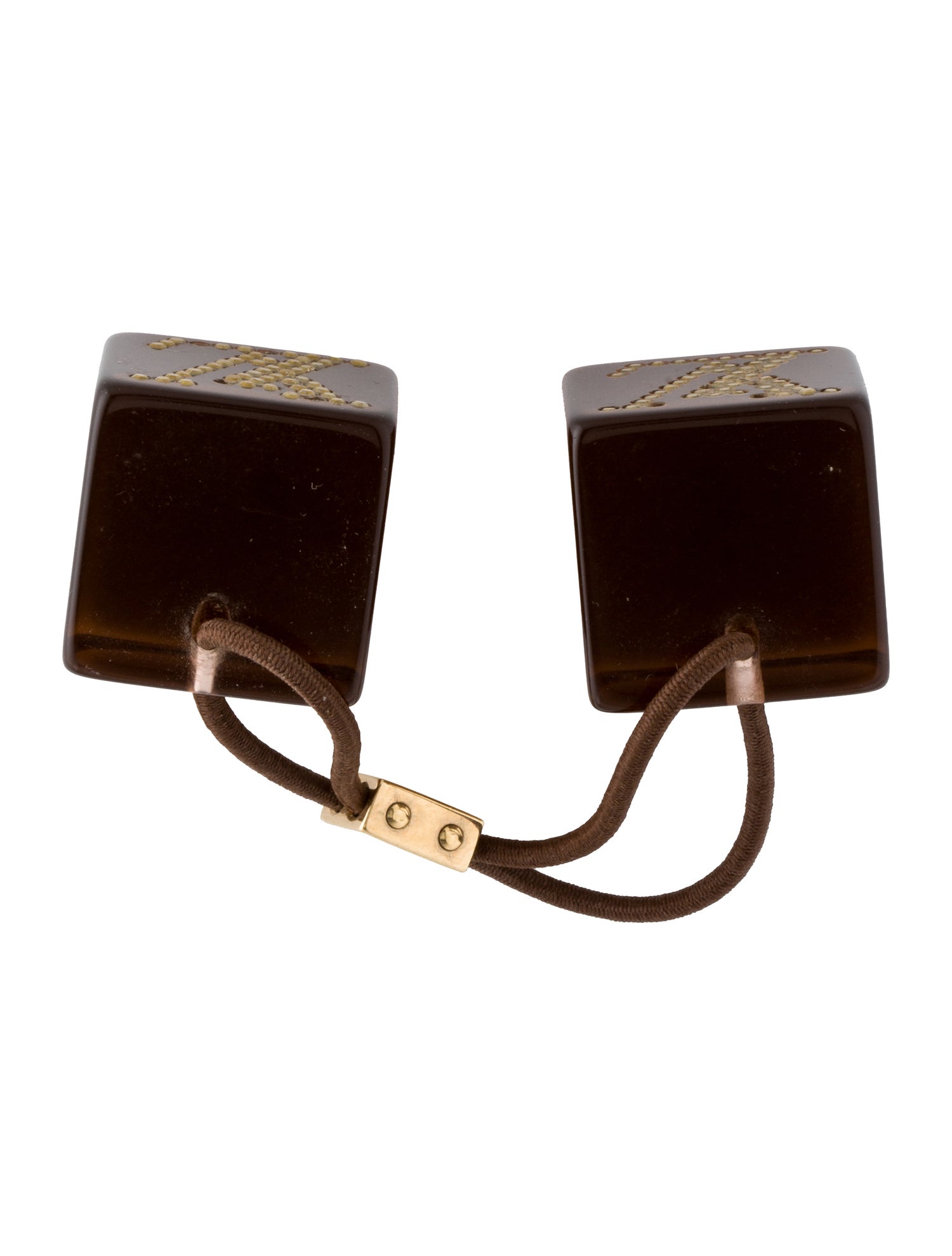 Louis Vuitton Crystal Hair Cube