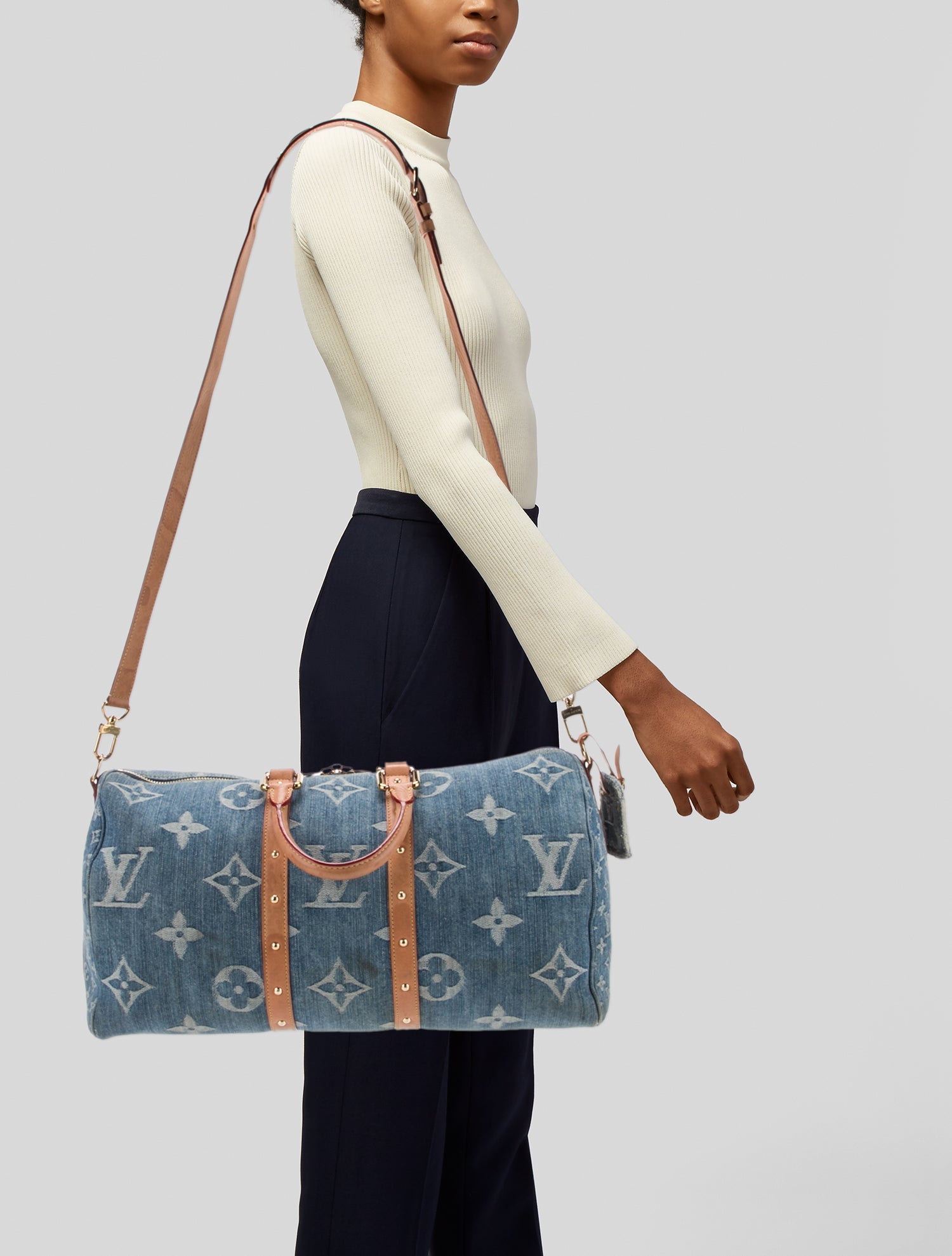 Louis Vuitton Monogram Keepall Bandouliere 45