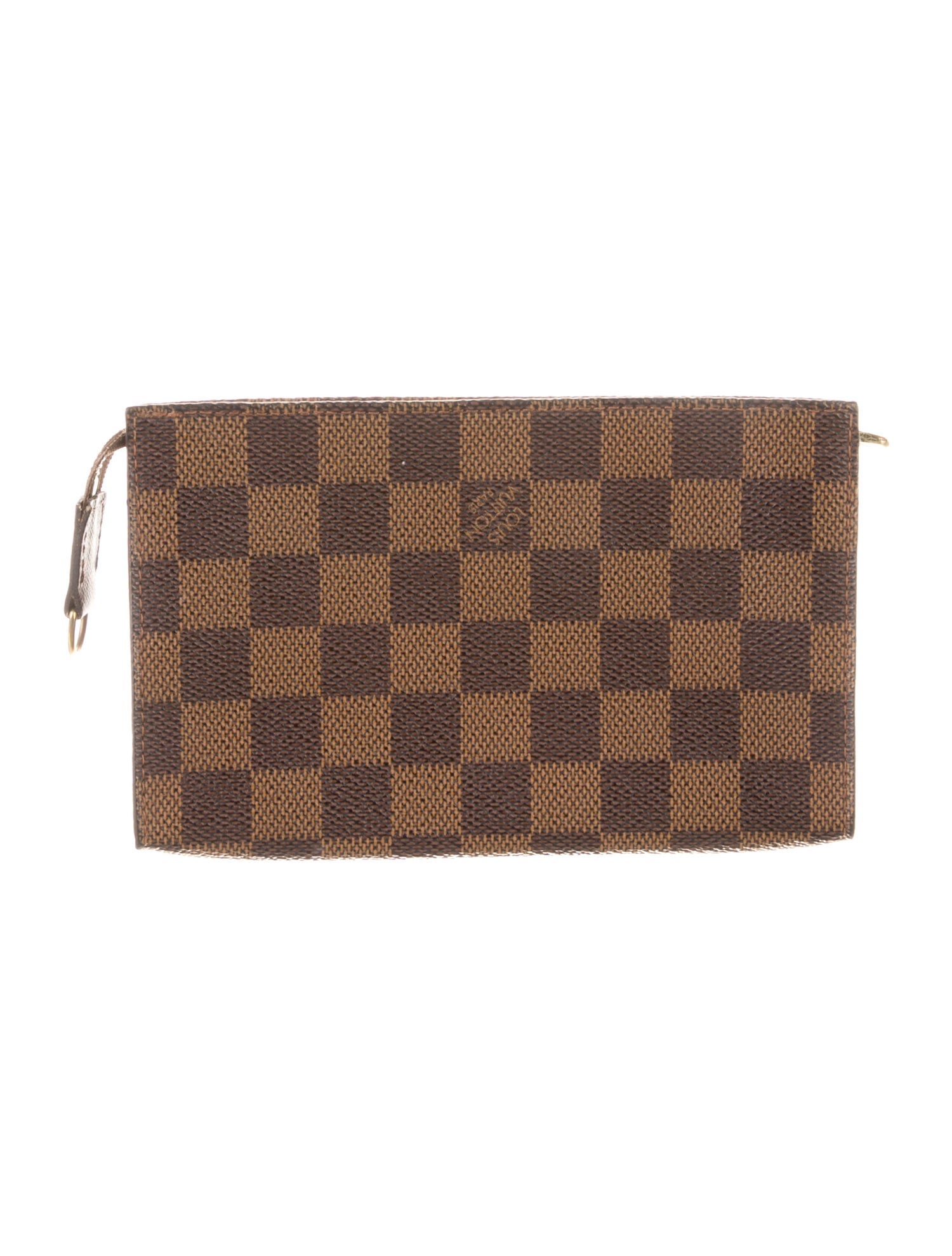 Louis Vuitton 2019 Damier Ebene Pattern Marais Bucket Pouch