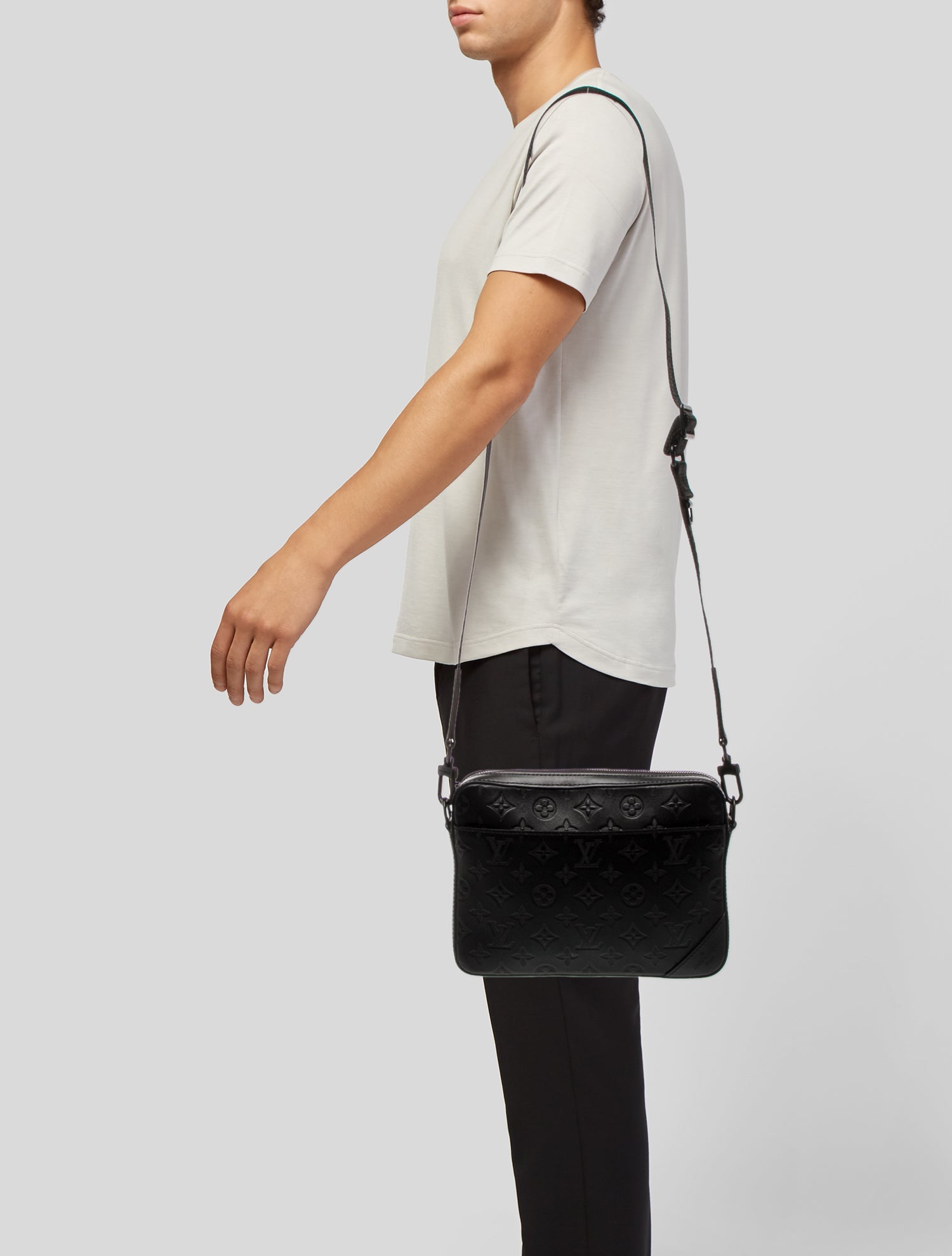 Louis Vuitton LV Monogram Duo Messenger Monogram Shadow