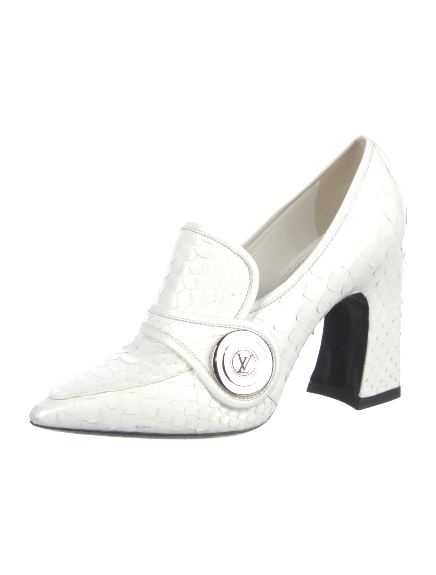 Louis Vuitton Python Pumps