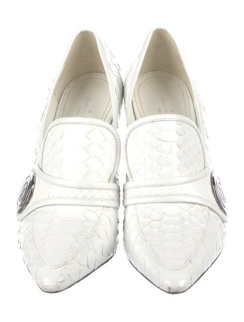 Louis Vuitton Python Pumps