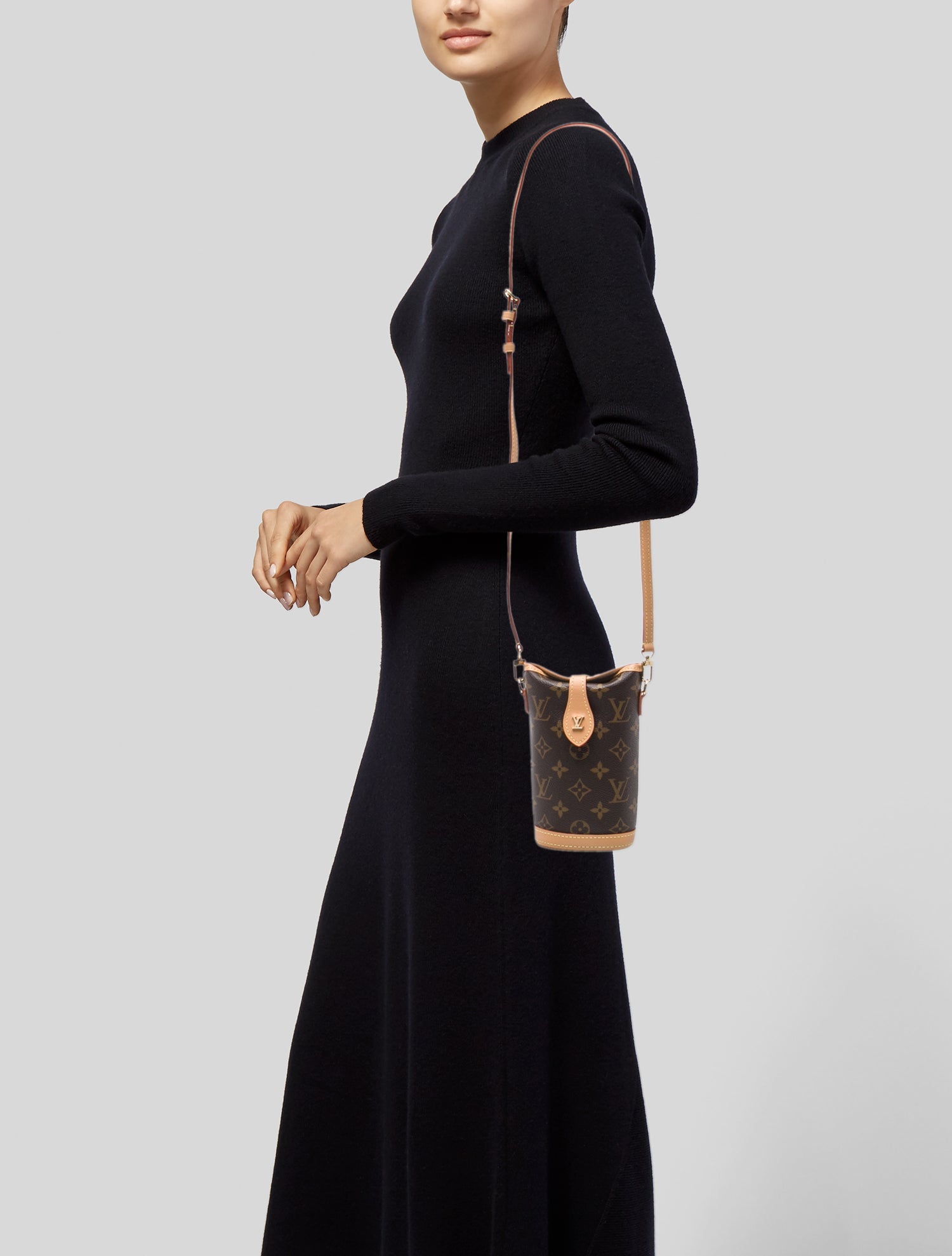 Louis Vuitton LV Monogram Fold Me Pouch