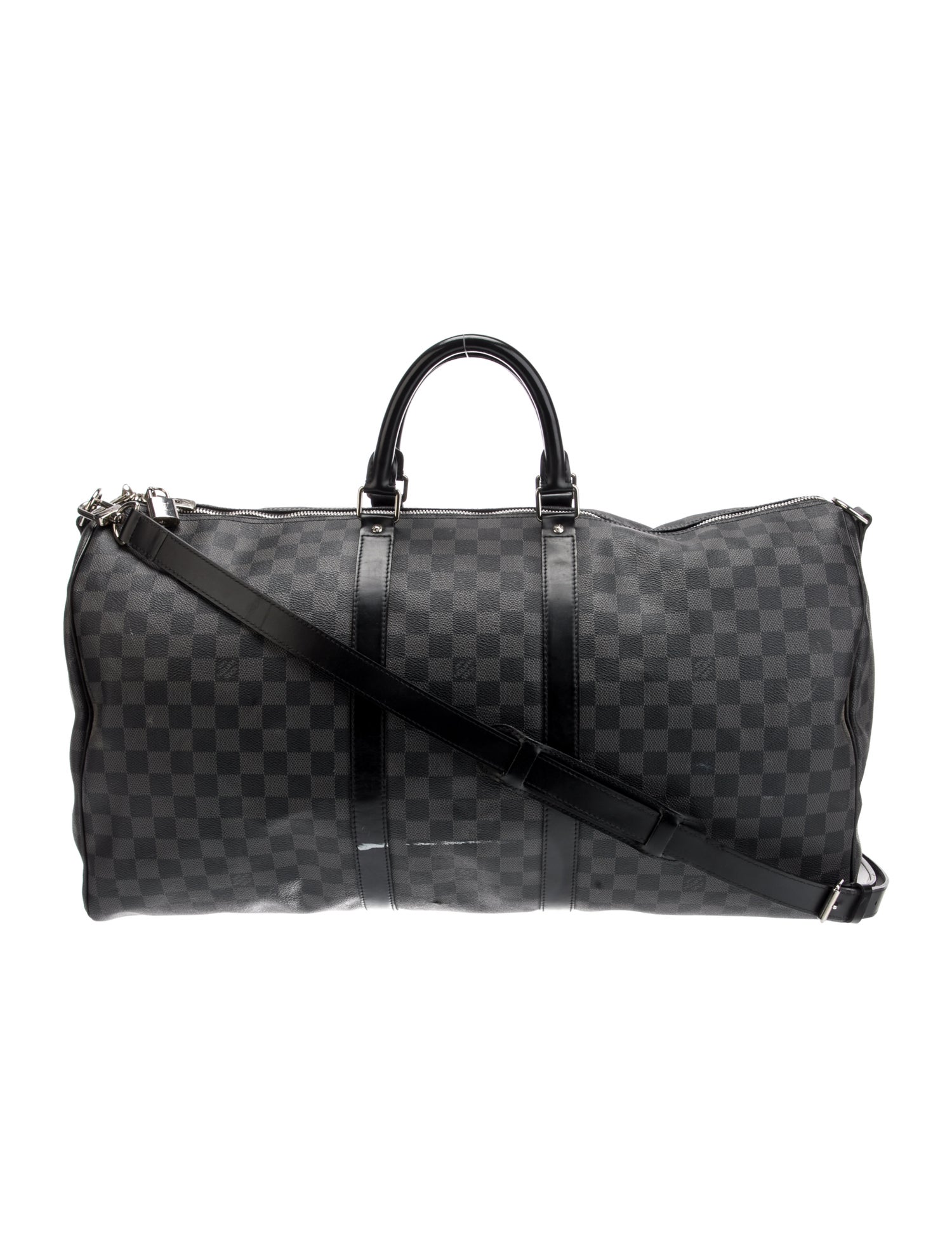 Louis Vuitton Damier Graphite Keepall Bandouliere 55
