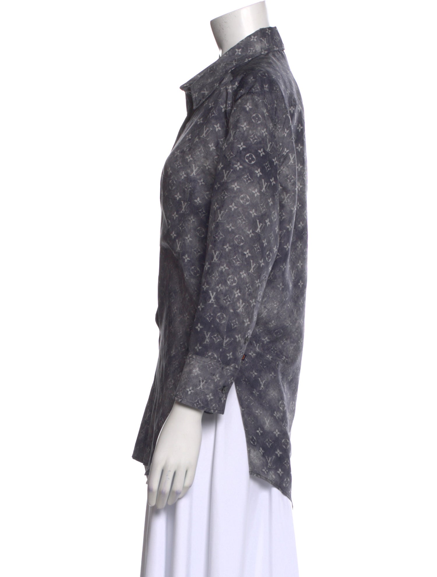 Louis Vuitton 2025 Silk Button-Up Top