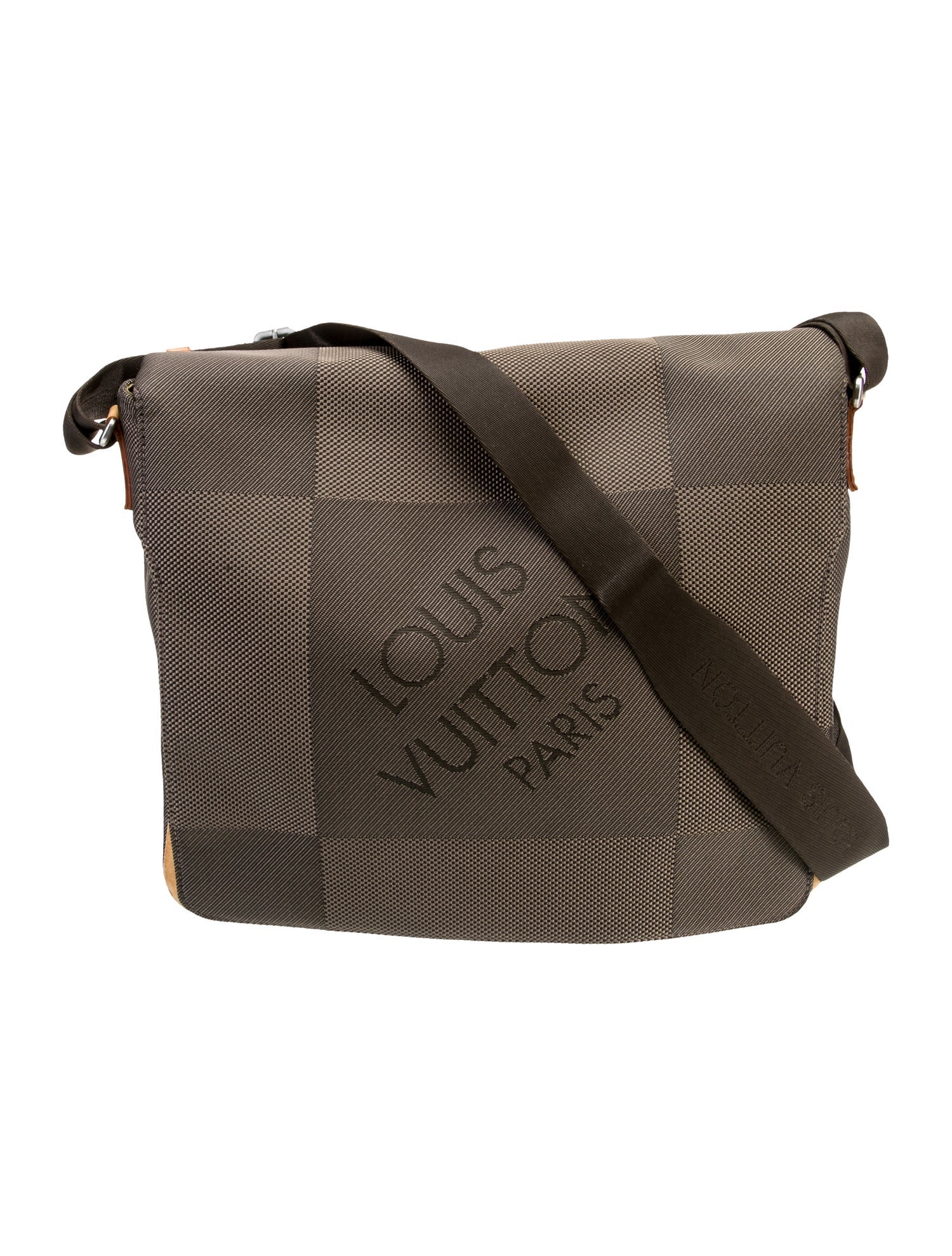 Louis Vuitton Damier Ebene Messenger Bag Vintage