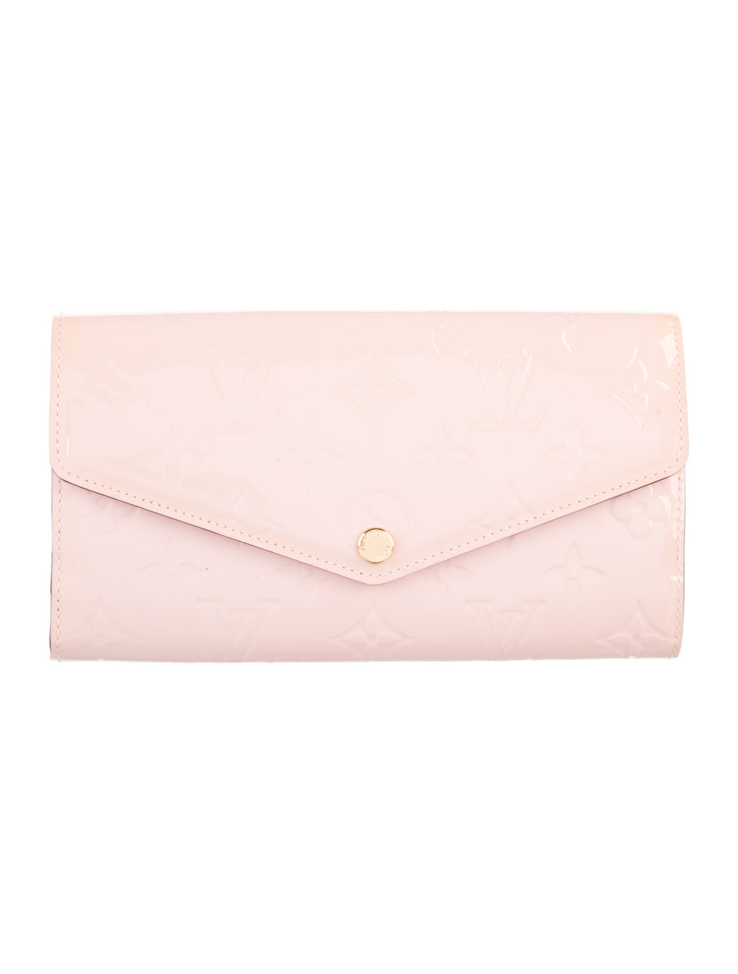 Louis Vuitton 2015 Monogram Vernis Sarah Wallet