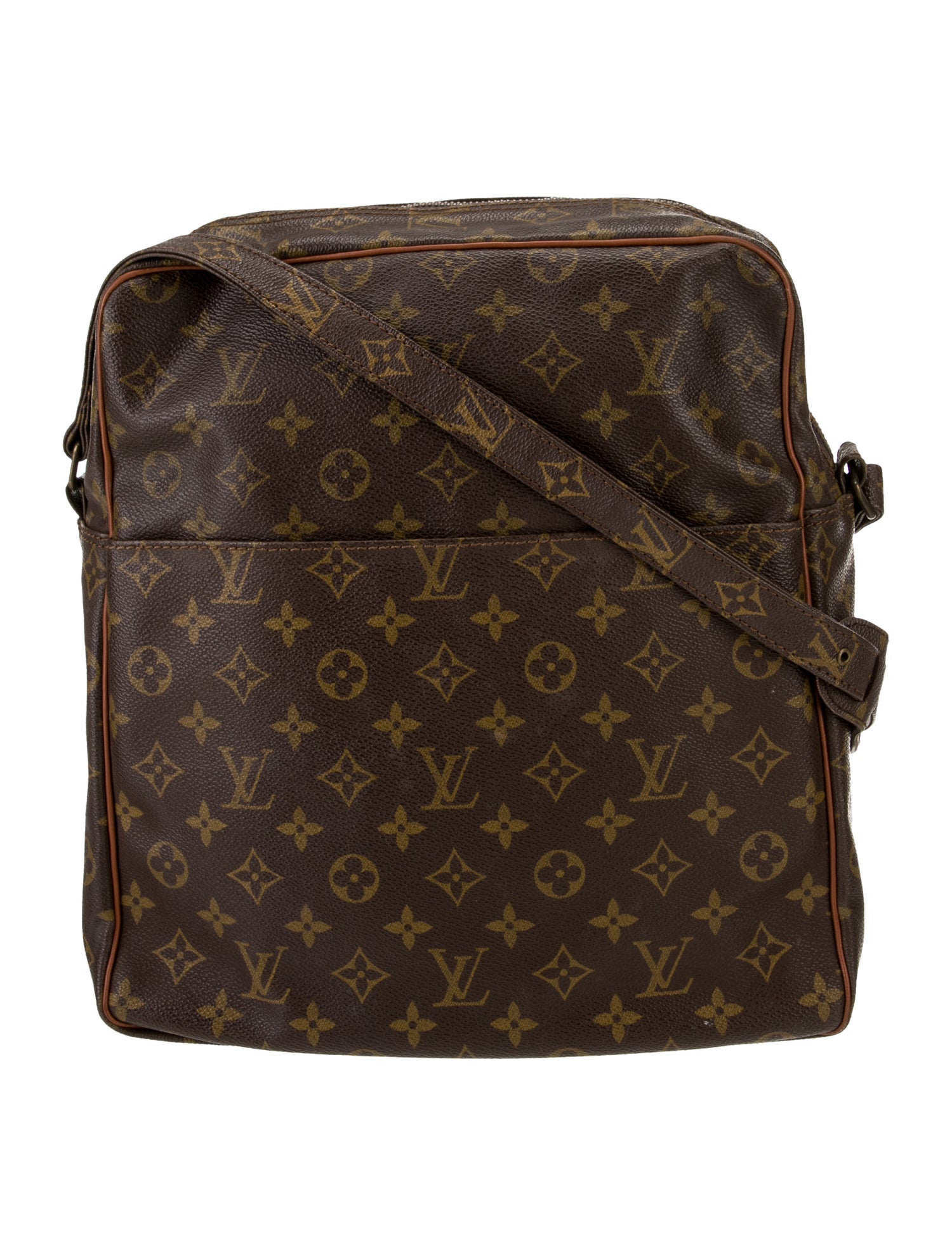 Louis Vuitton LV Monogram Messenger Bag Vintage