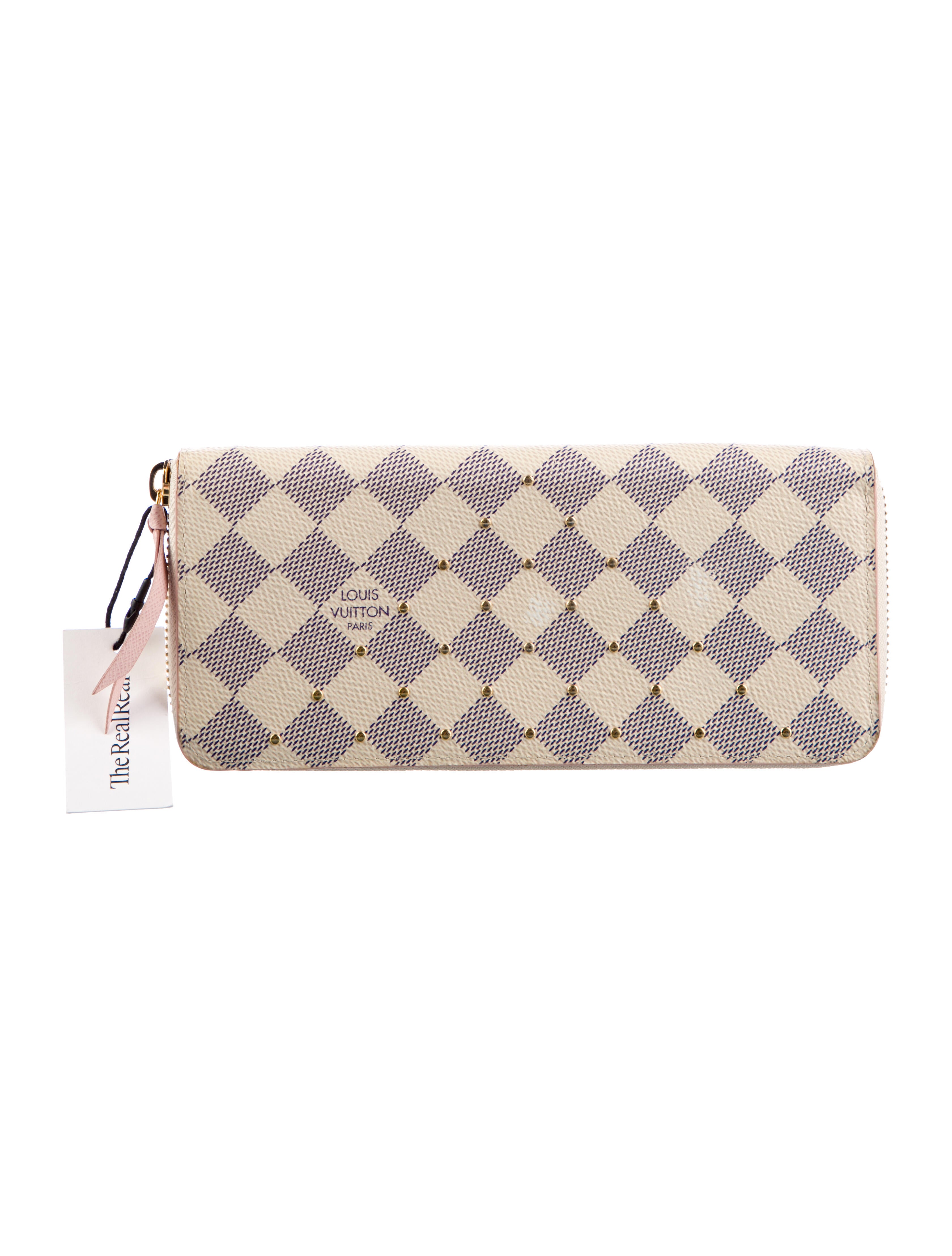 Louis Vuitton 2019 Damier Azur Pattern Clemence Wallet