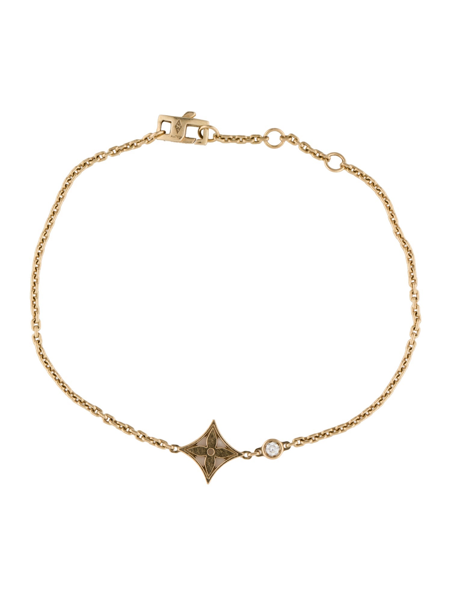 Louis Vuitton 18K Diamond Idylle Blossom Bracelet