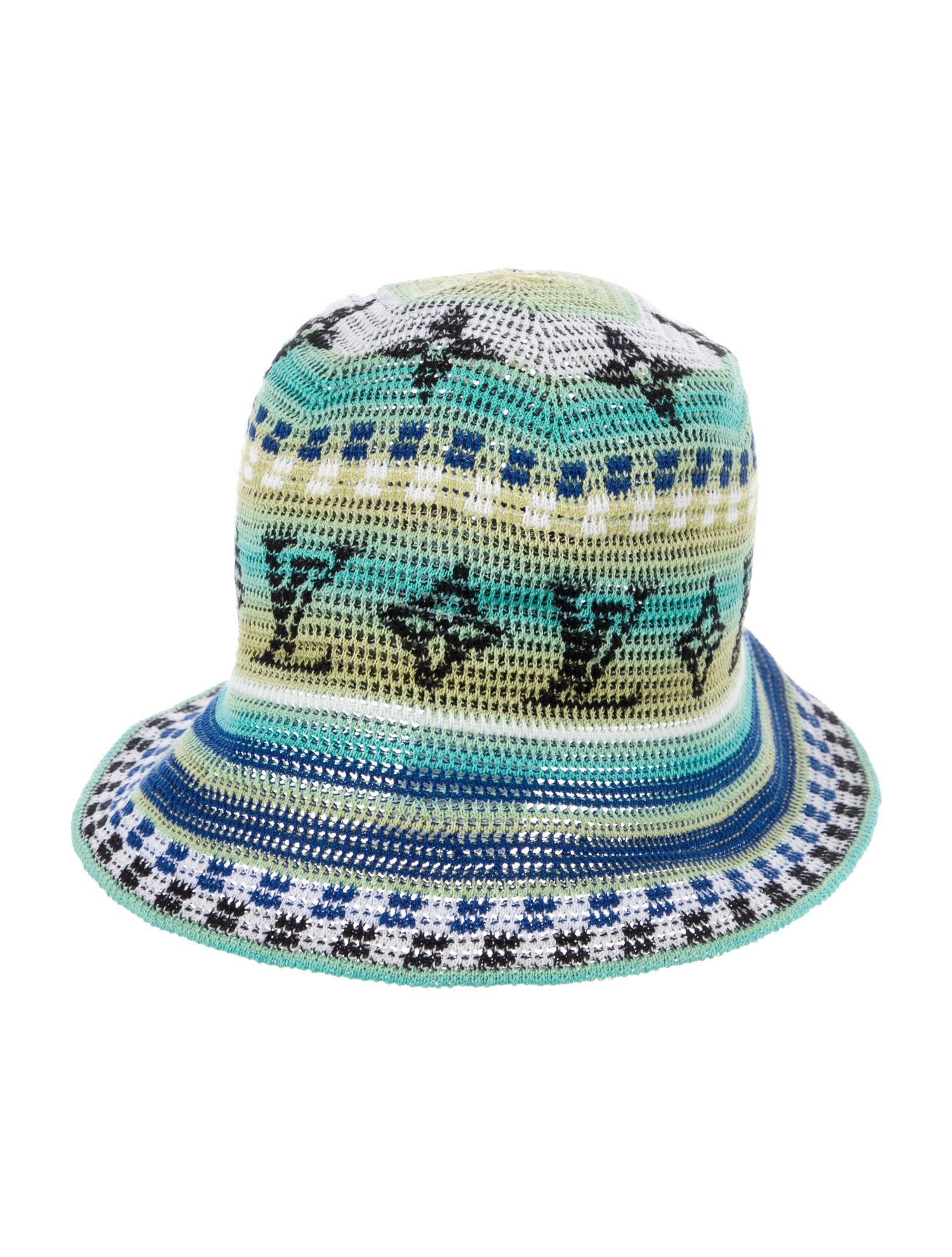 Louis Vuitton Crochet Logo Bucket Hat