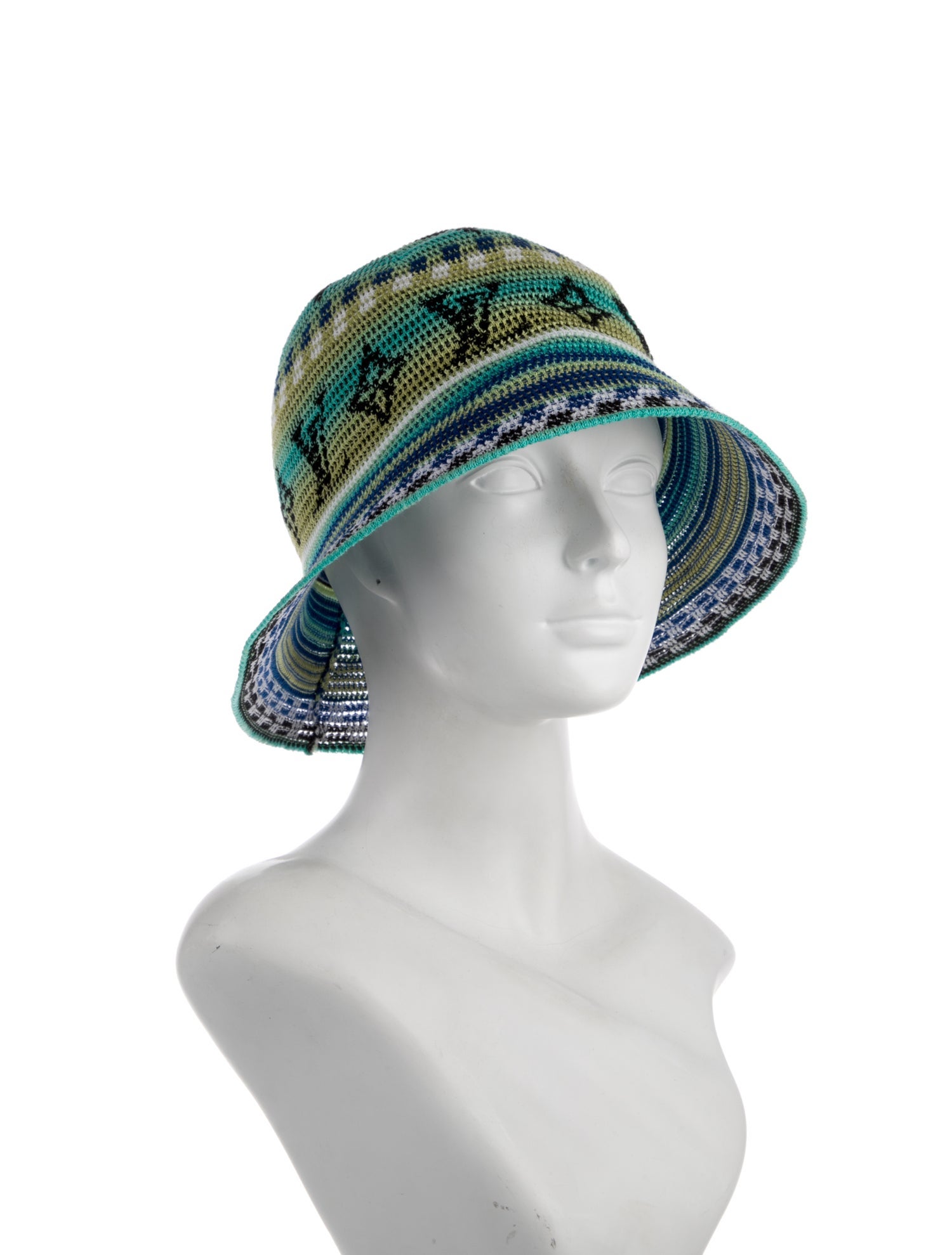 Louis Vuitton Crochet Logo Bucket Hat