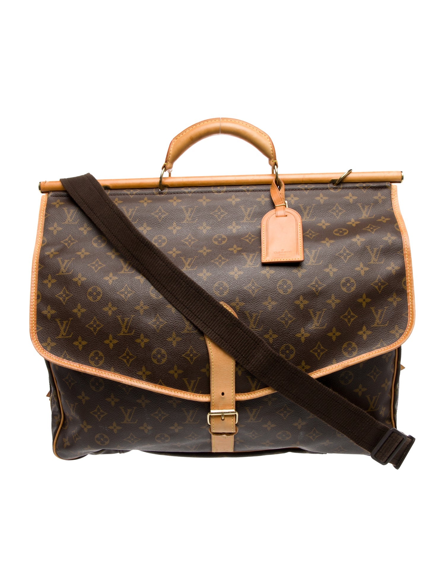 Louis Vuitton LV Monogram Sac Chasse Hunting Bag Vintage