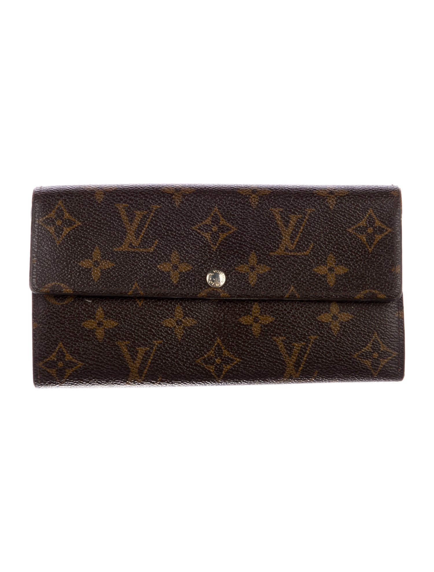 Louis Vuitton 2008 LV Monogram Sarah Wallet