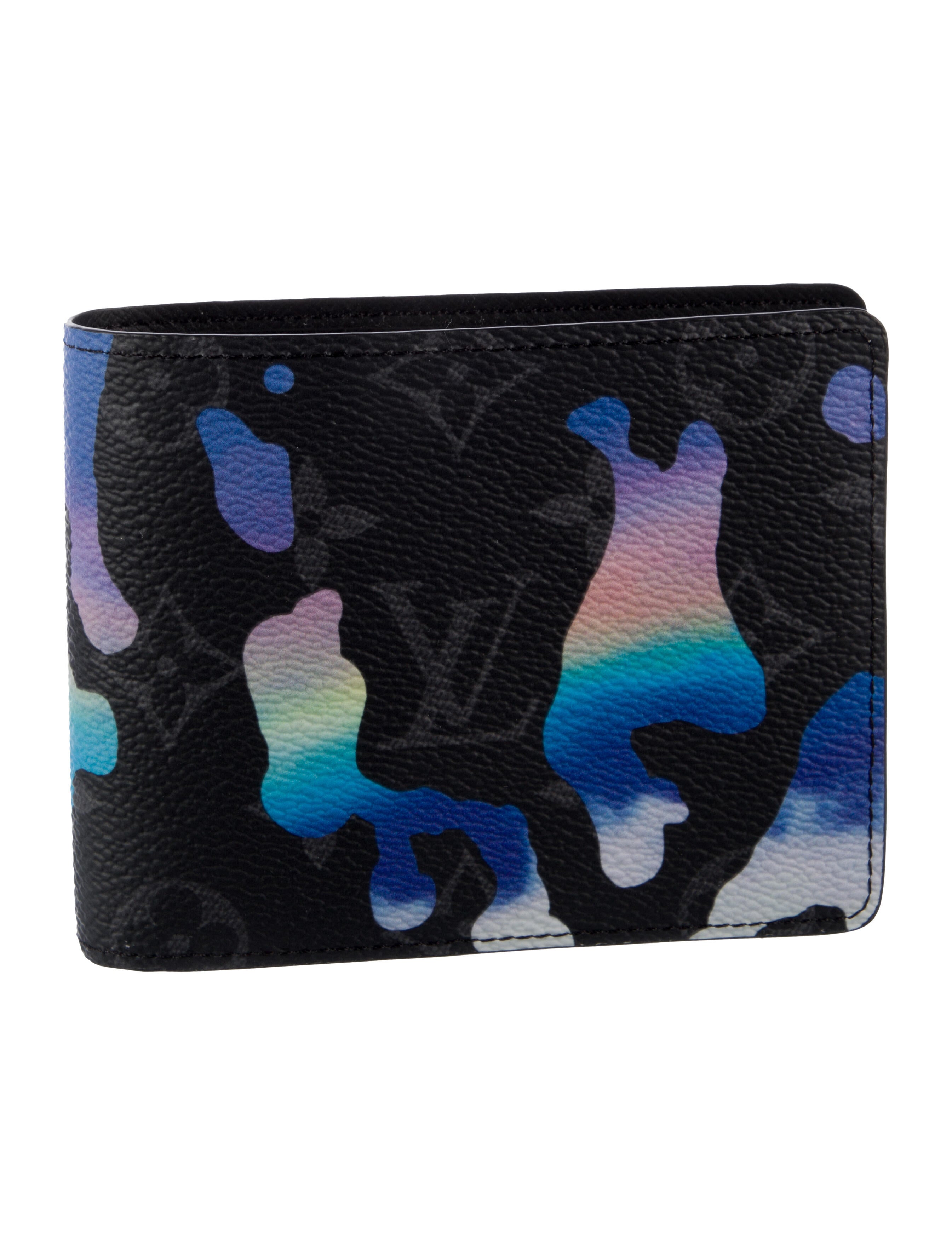 Louis Vuitton Monogram Eclipse Coated Canvas Bifold Wallet