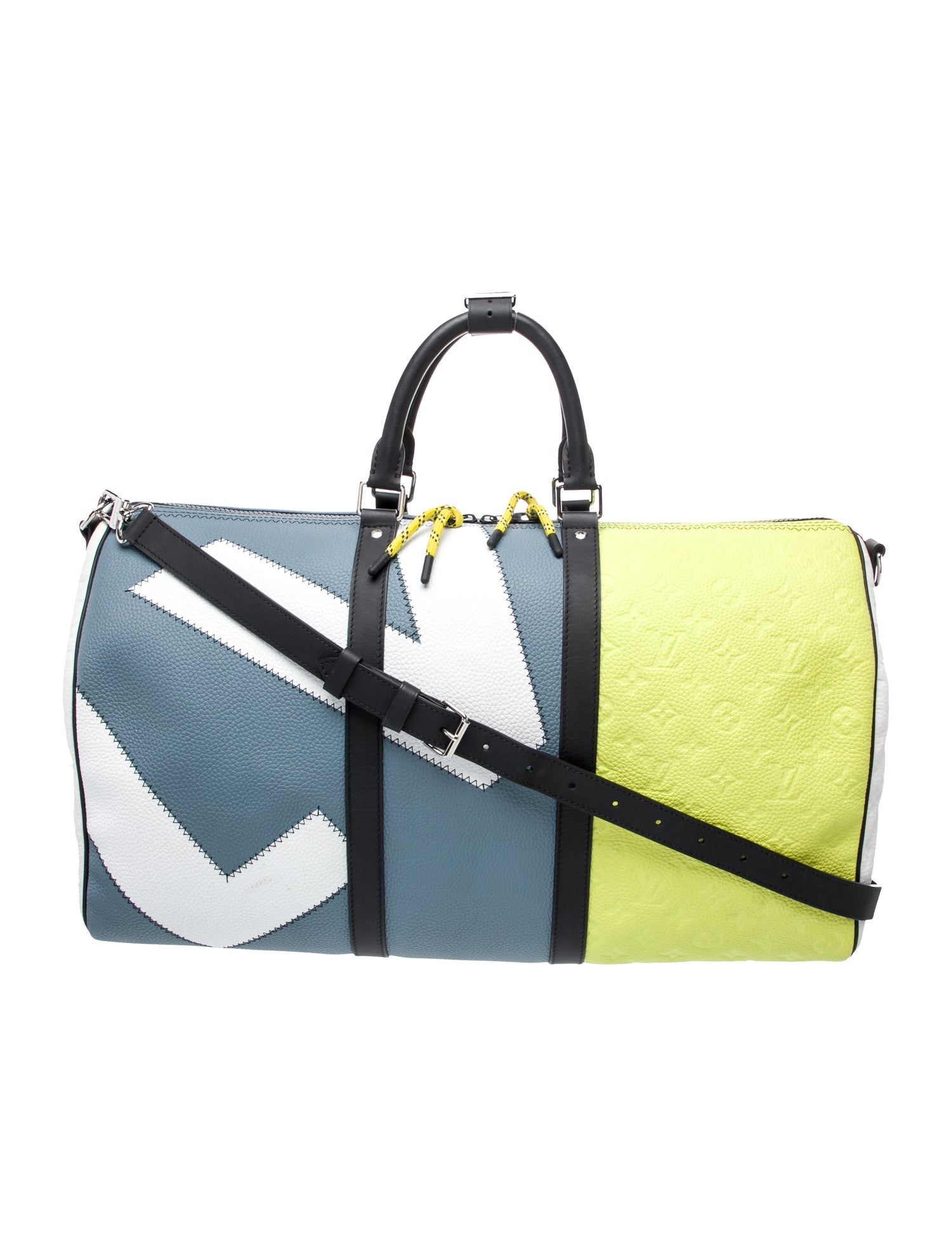 Louis Vuitton Leather Keepall Bandouliere 50