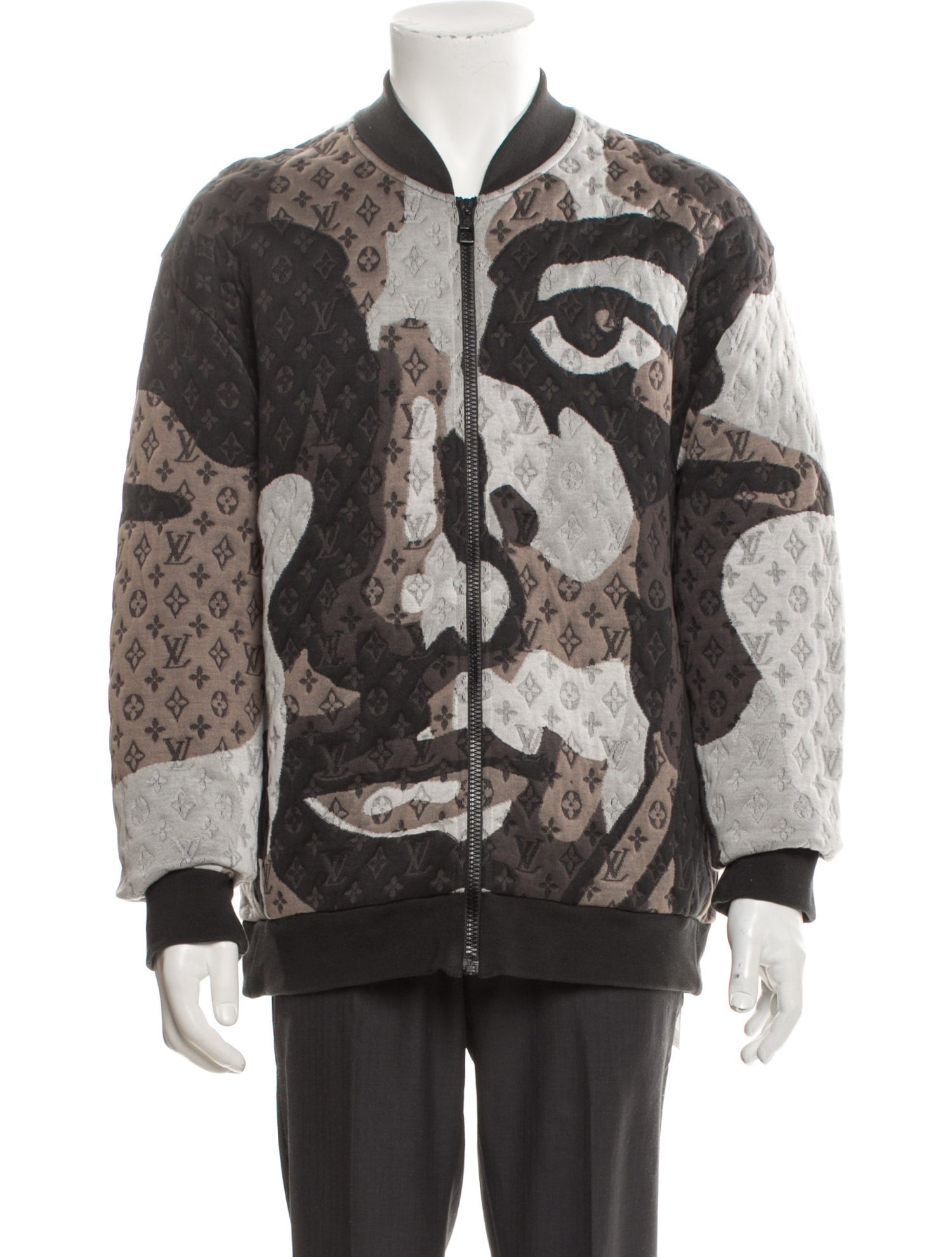 Louis Vuitton 2023 Louis Vuitton x Kid Super Bomber Jacket