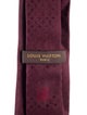 Louis Vuitton pattern print tie