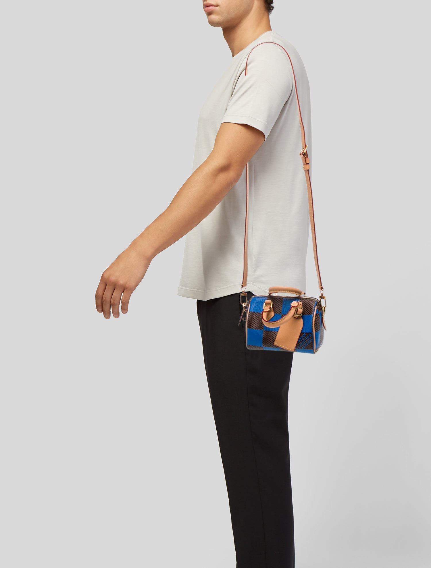 Louis Vuitton LV Monogram Speedy Bandouliere Nano