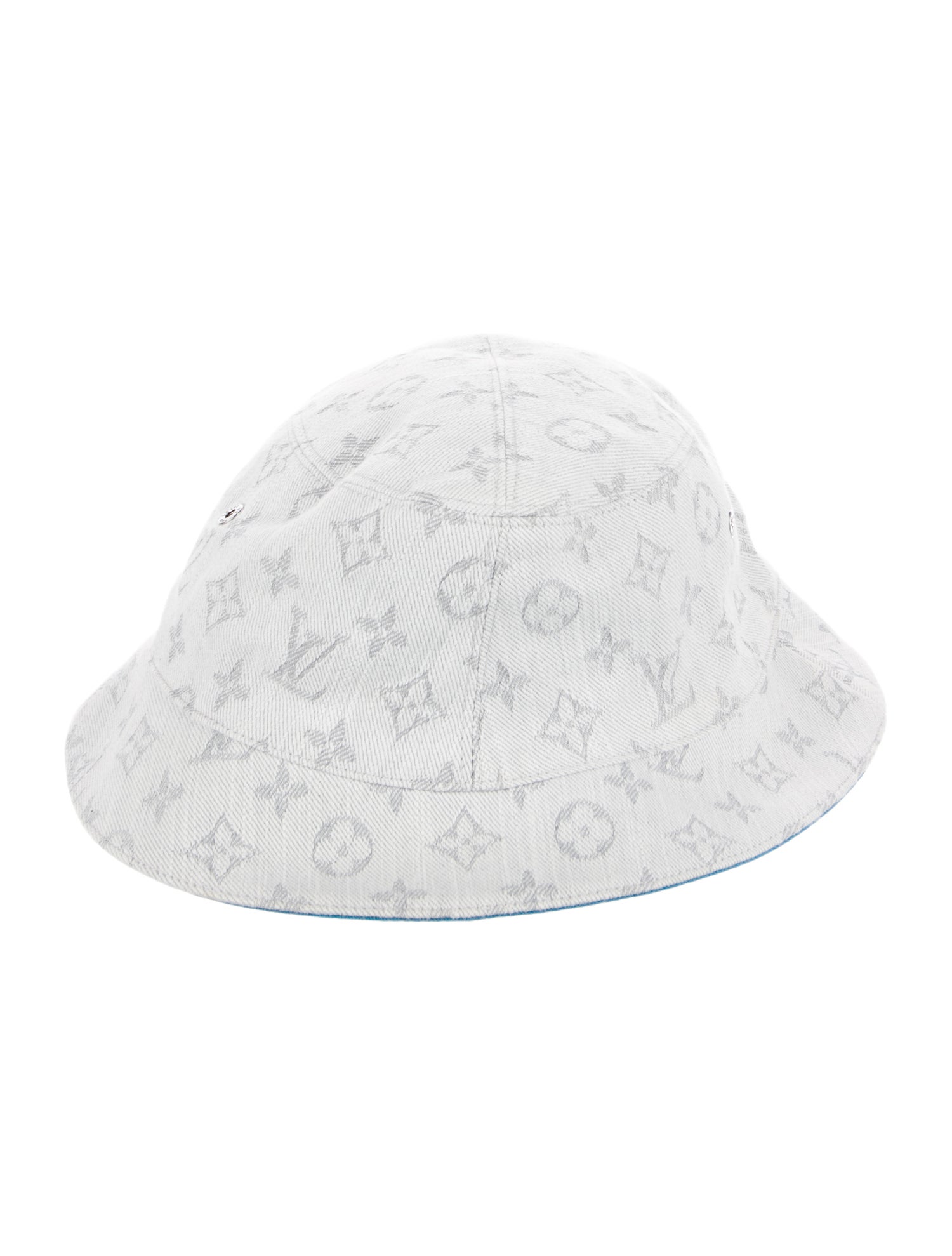 Louis Vuitton Monogram Denim Reversible Bucket Hat