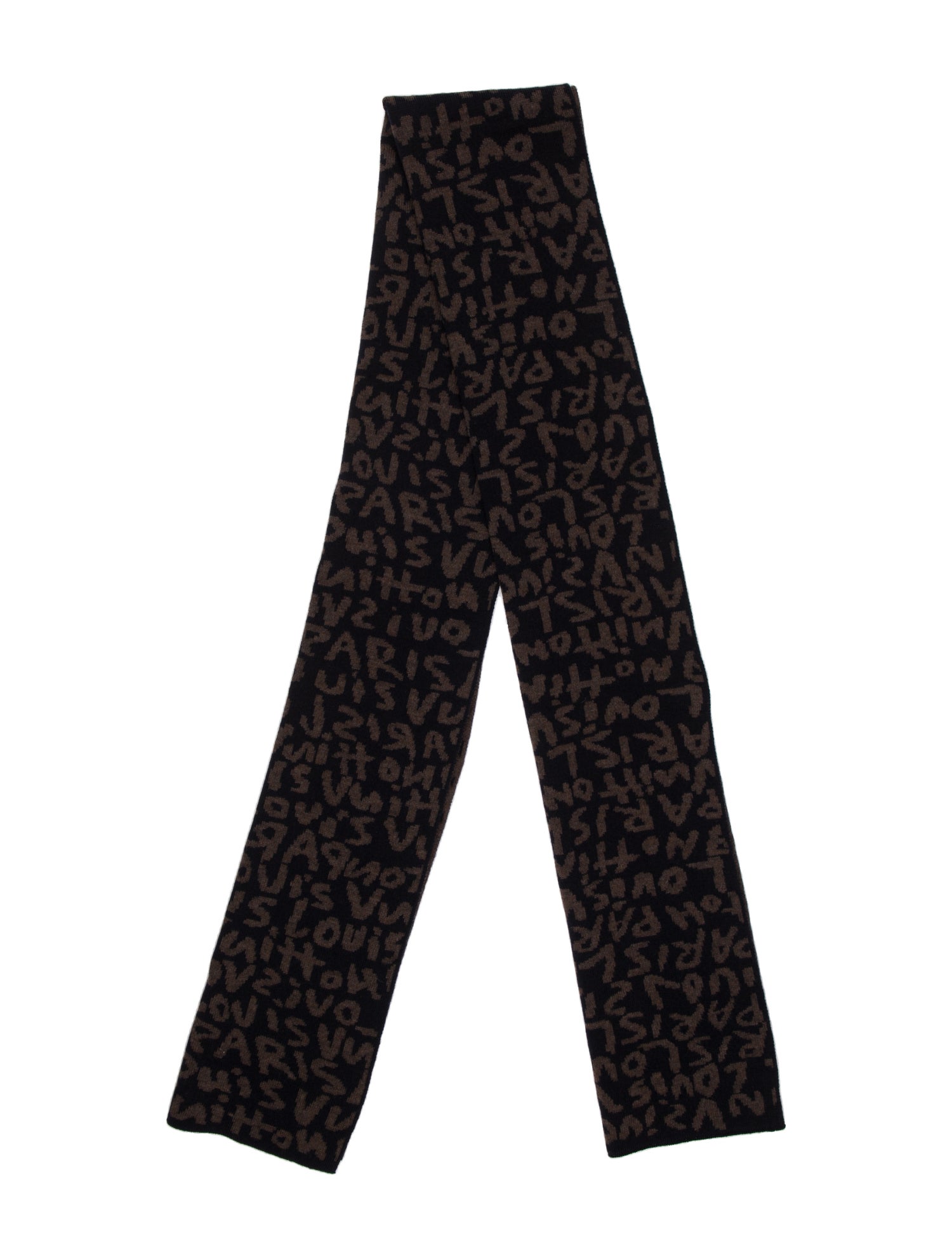 Louis Vuitton Wool Printed Scarf