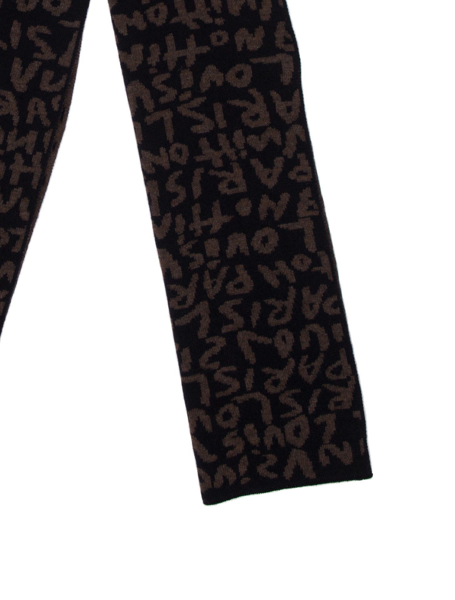 Louis Vuitton Wool Printed Scarf