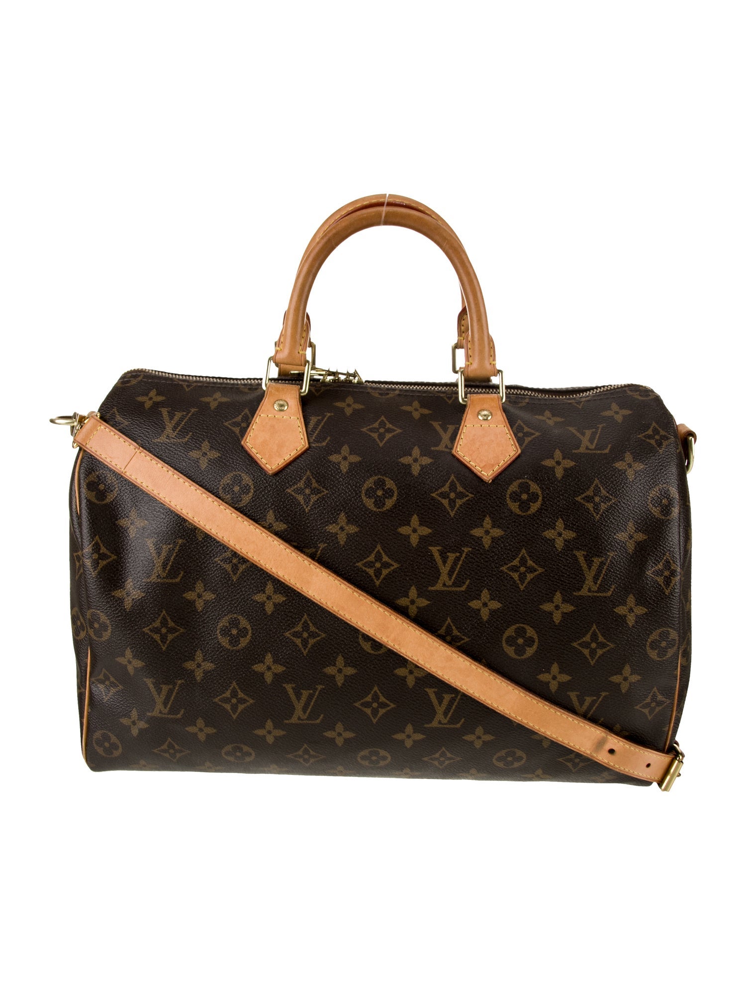Louis Vuitton LV Monogram Speedy Bandouliere 35