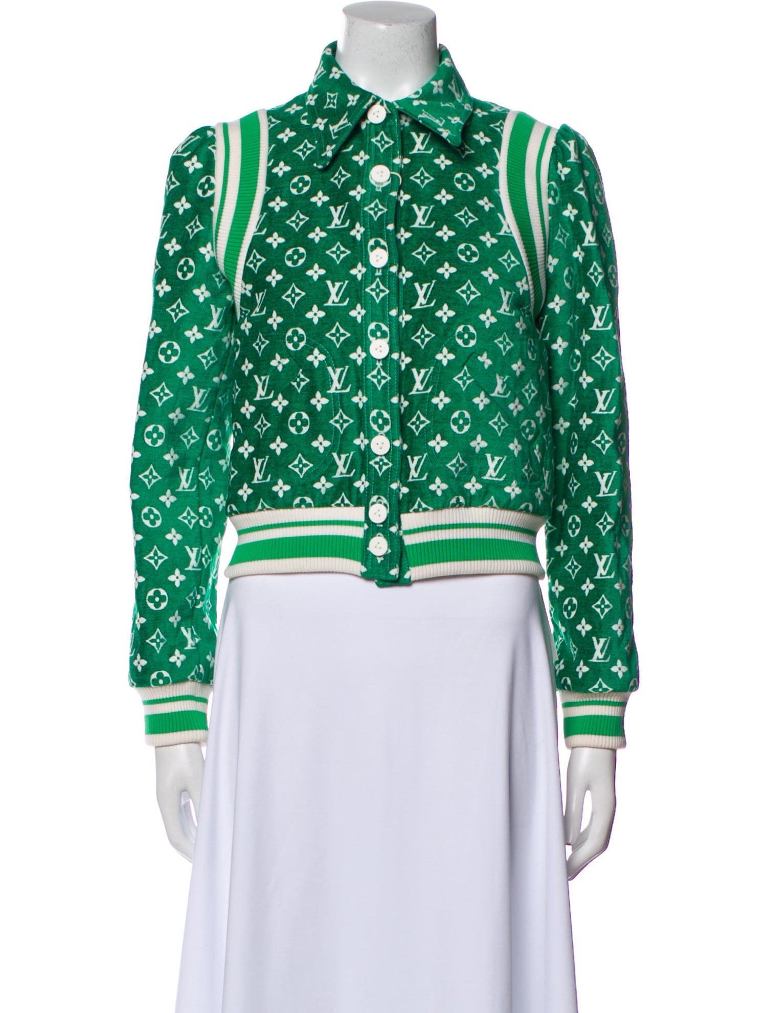 Louis Vuitton 2022 Velour Bomber Jacket