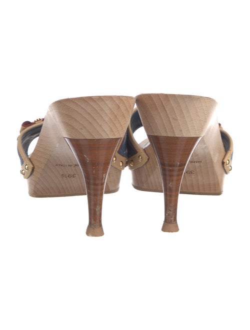 Louis Vuitton LV Monogram Denim Slides