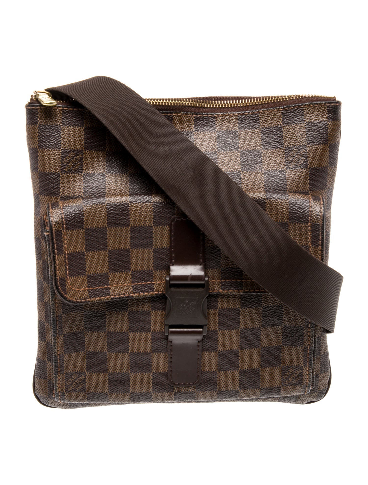 Louis Vuitton Damier Ebene Messenger Bag Vintage