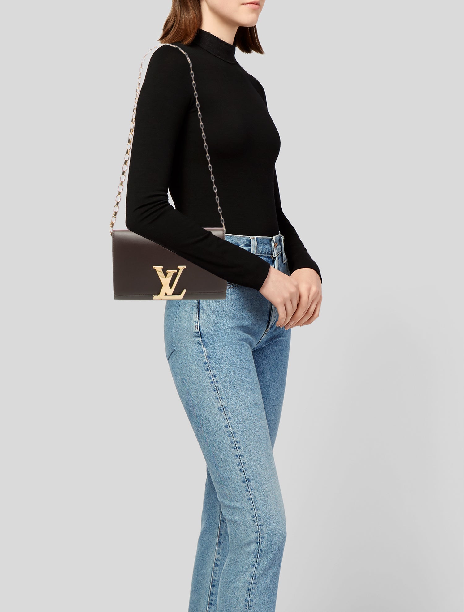 Louis Vuitton LV Monogram Louise Clutch