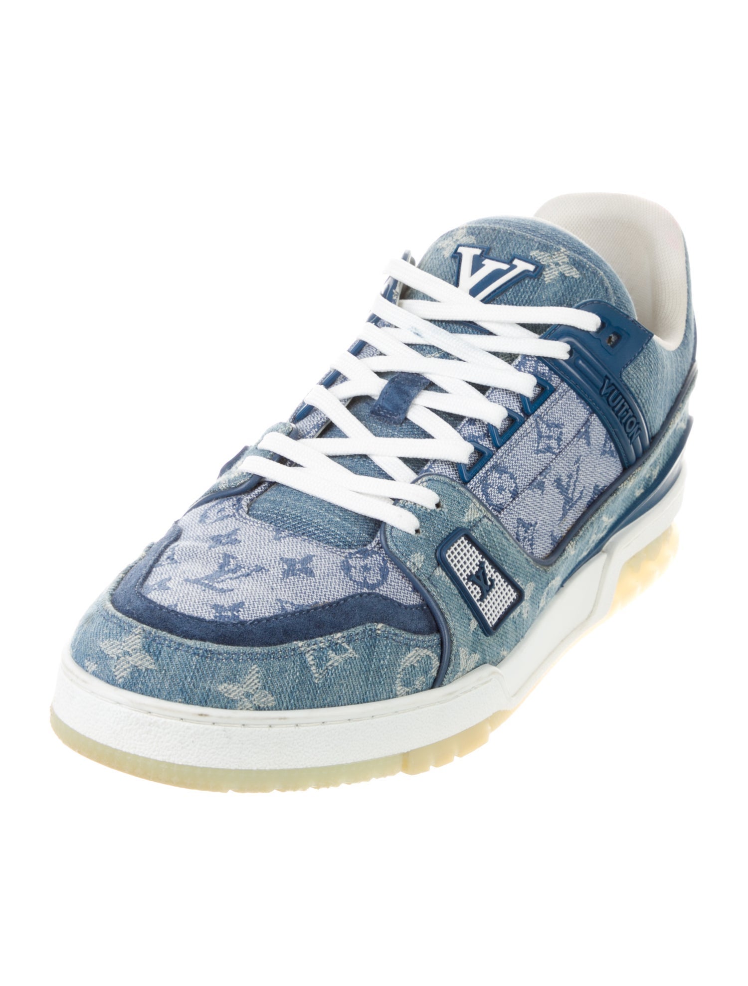 Louis Vuitton LV Monogram Denim Sneakers