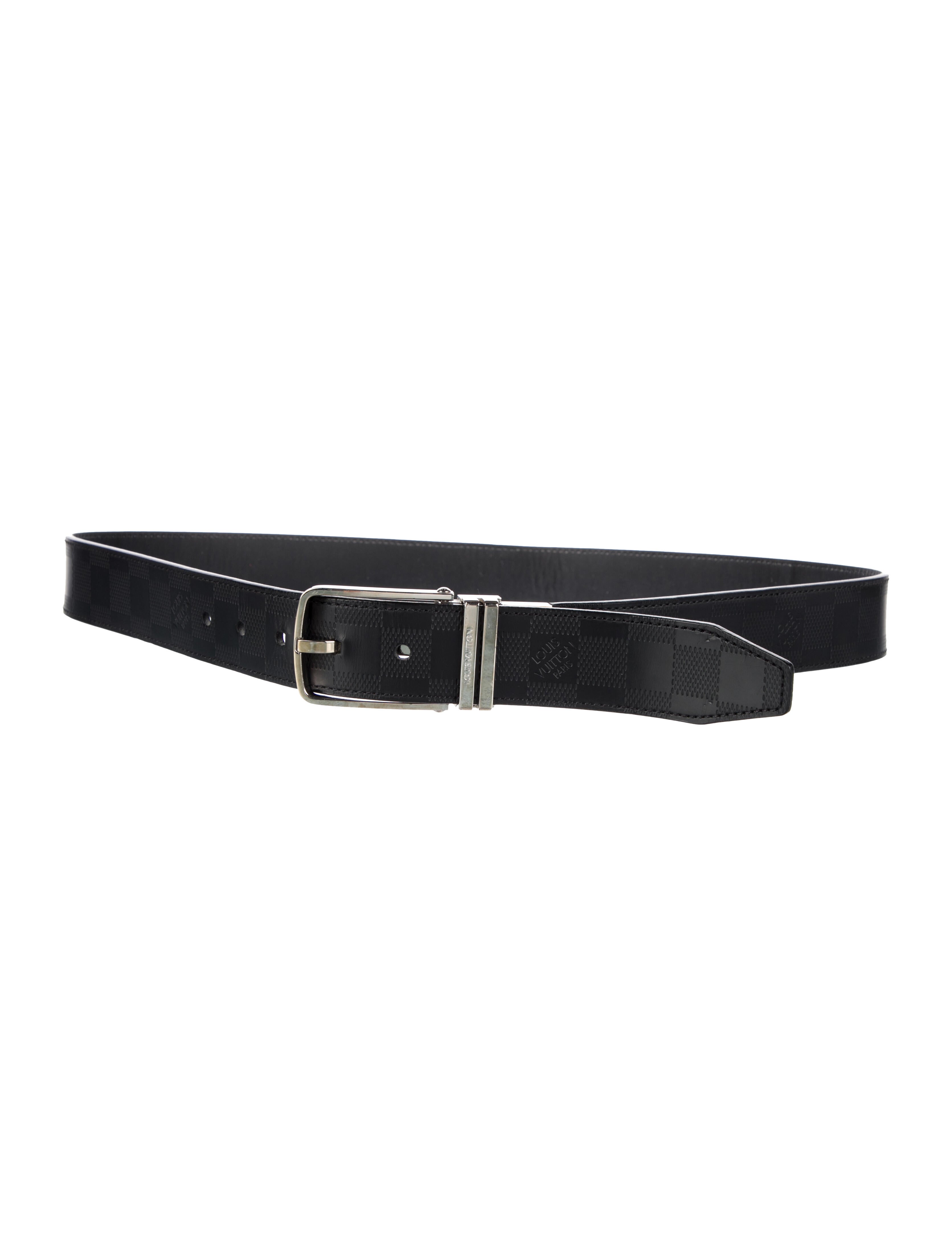 Louis Vuitton 2011 Damier Infini Boston 35MM Reversible Belt