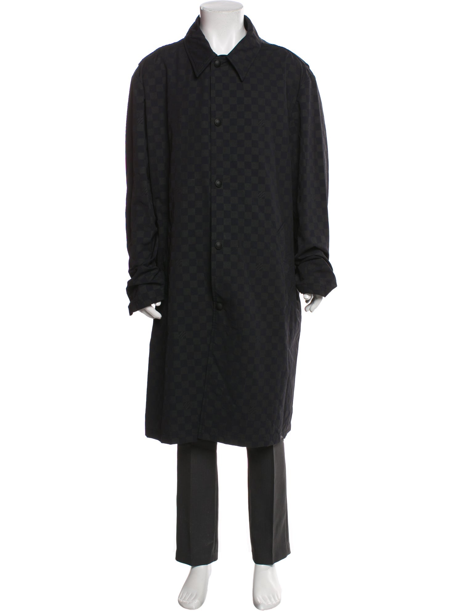 Louis Vuitton 2025 Damier Overcoat