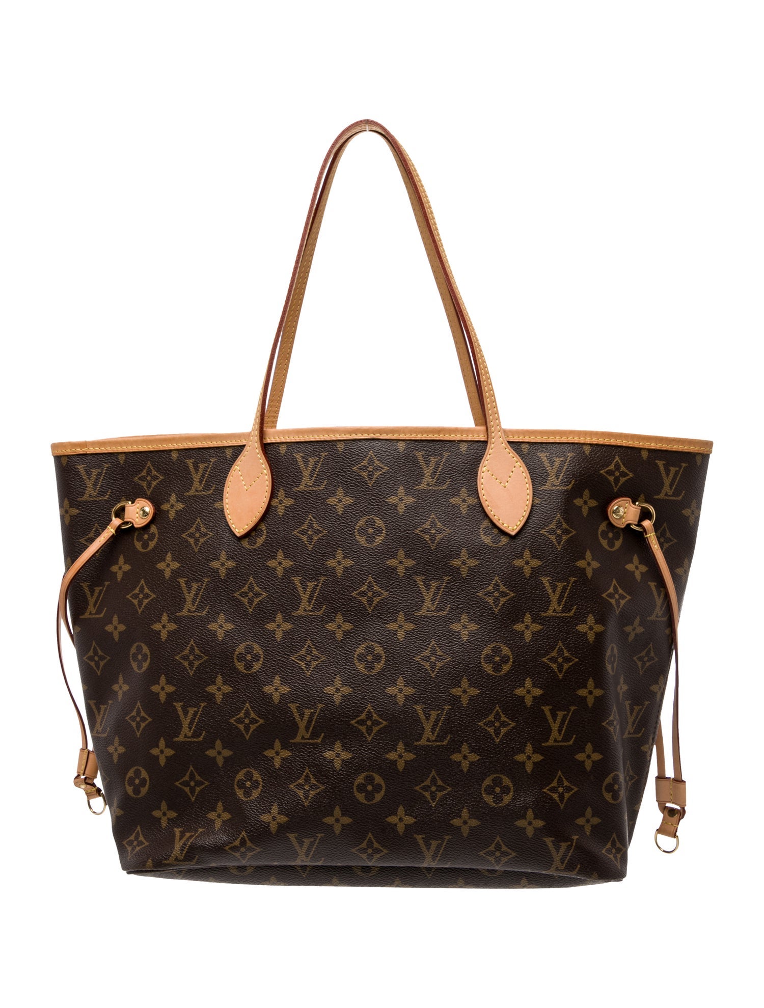 Louis Vuitton LV Monogram Neverfull w/Pouch MM