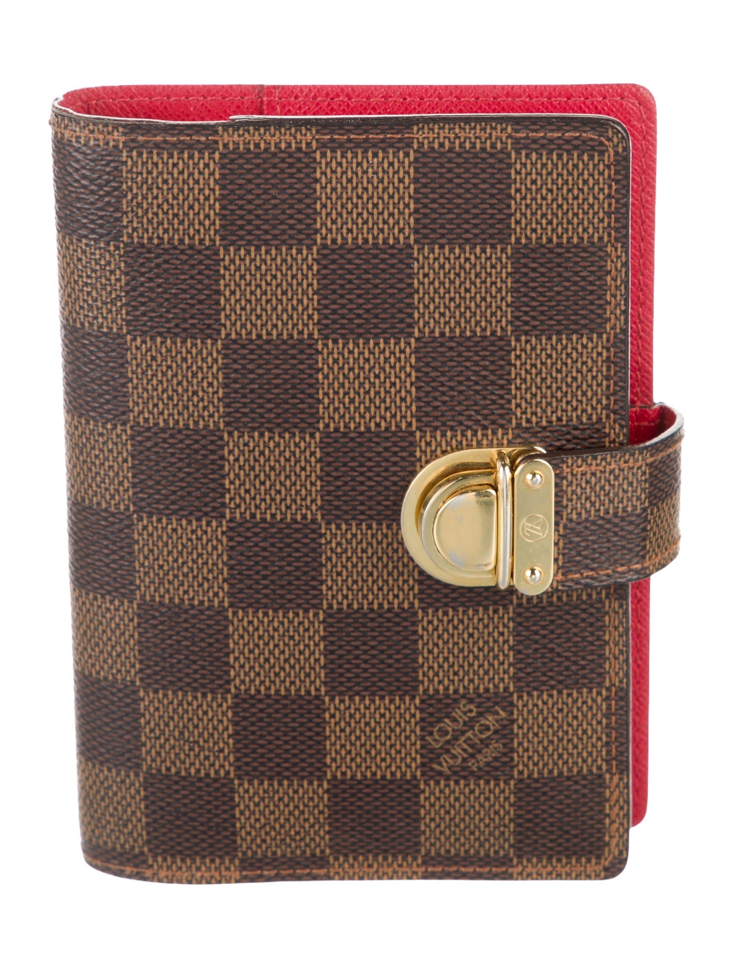 Louis Vuitton Damier Ebene Koala Small Ring Agenda