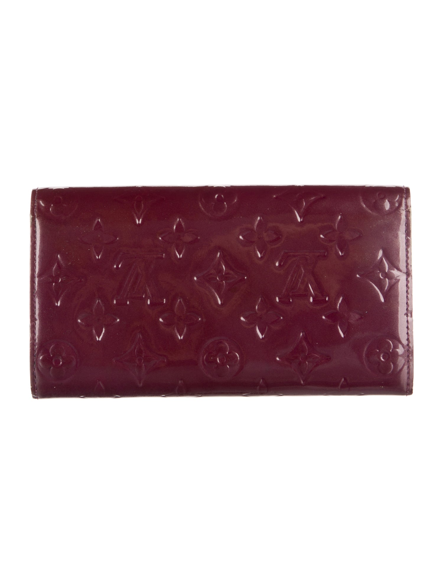 Louis Vuitton Monogram Pattern Vernis Patent Leather Wallet