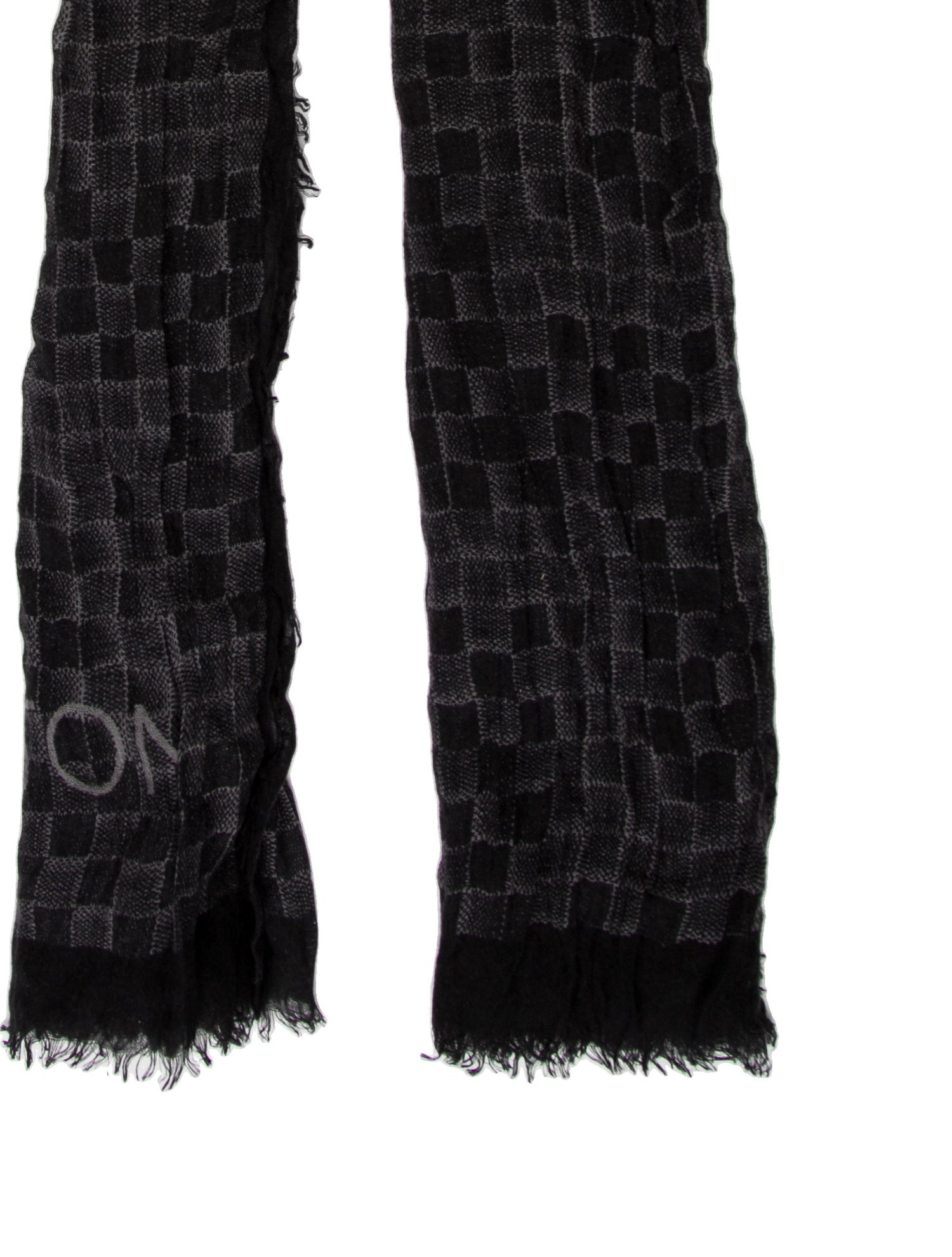 Louis Vuitton Damier Cashmere Scarf