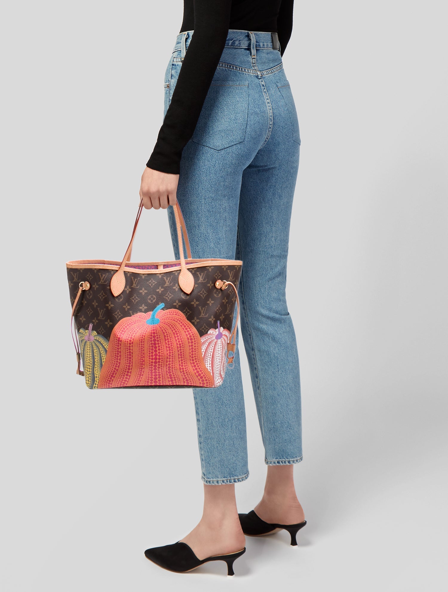 Louis Vuitton LV Monogram Neverfull w/Pouch MM