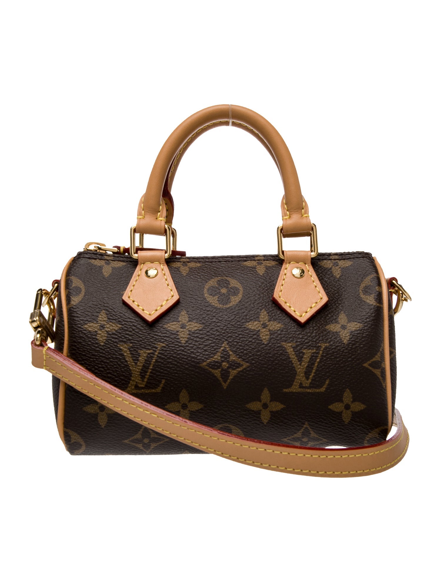 Louis Vuitton LV Monogram Speedy Bandouliere Nano 2024 w/ Tags