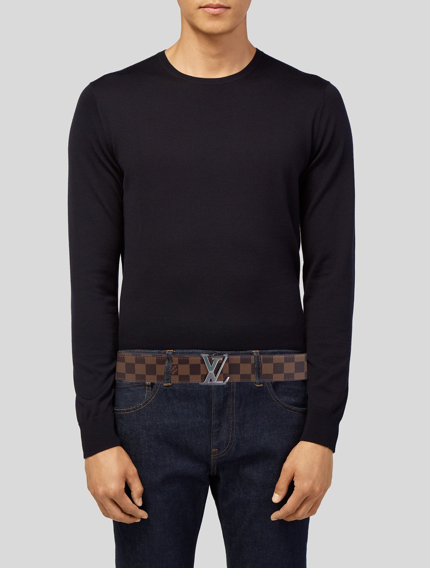 Louis Vuitton 2024 Damier Ebene Pattern Belt Kit