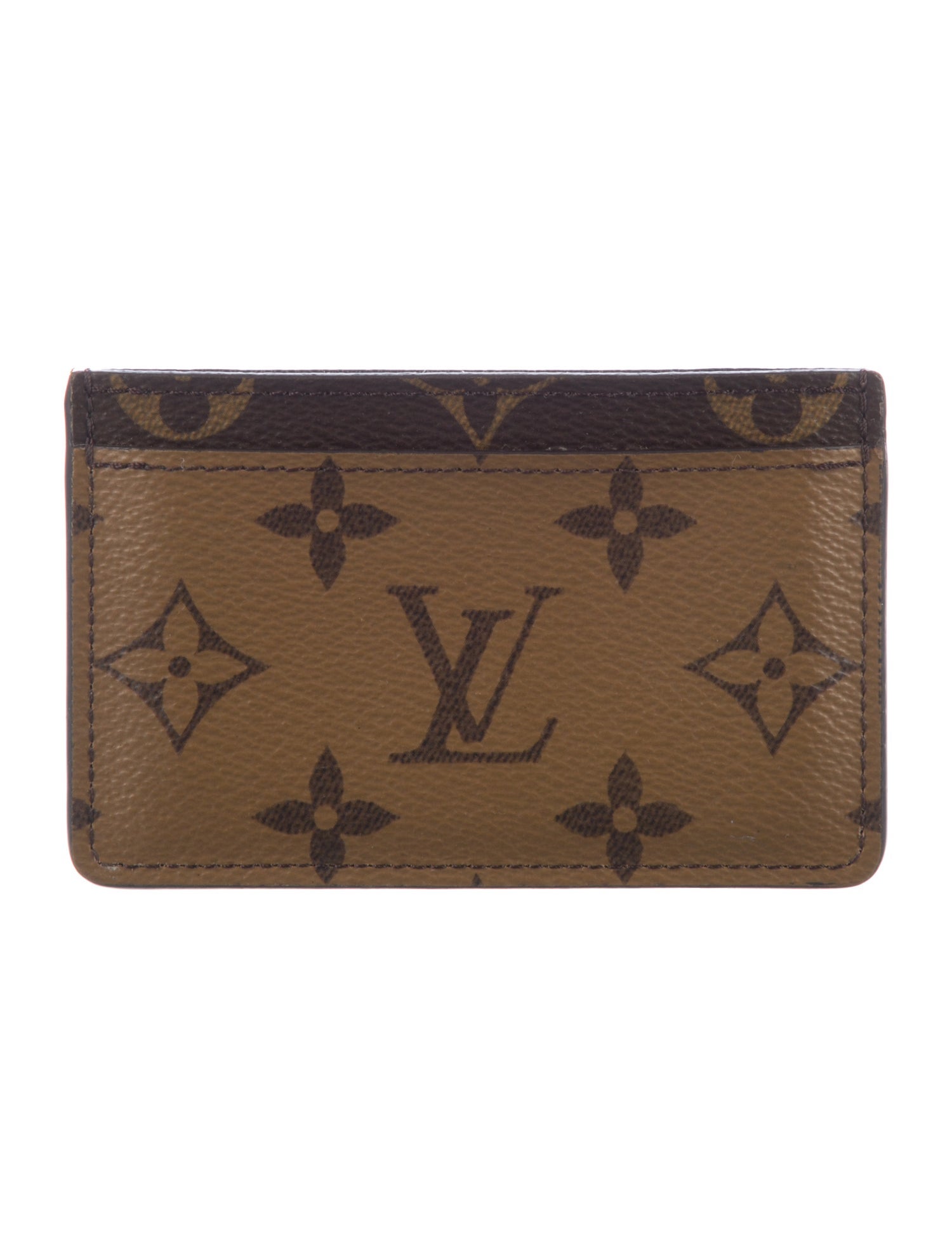 Louis Vuitton LV Monogram Coated Canvas Card Case