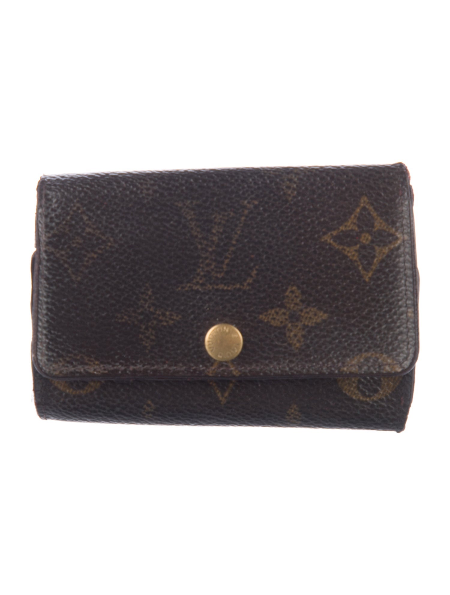 Louis Vuitton LV Monogram Coated Canvas Key Holder