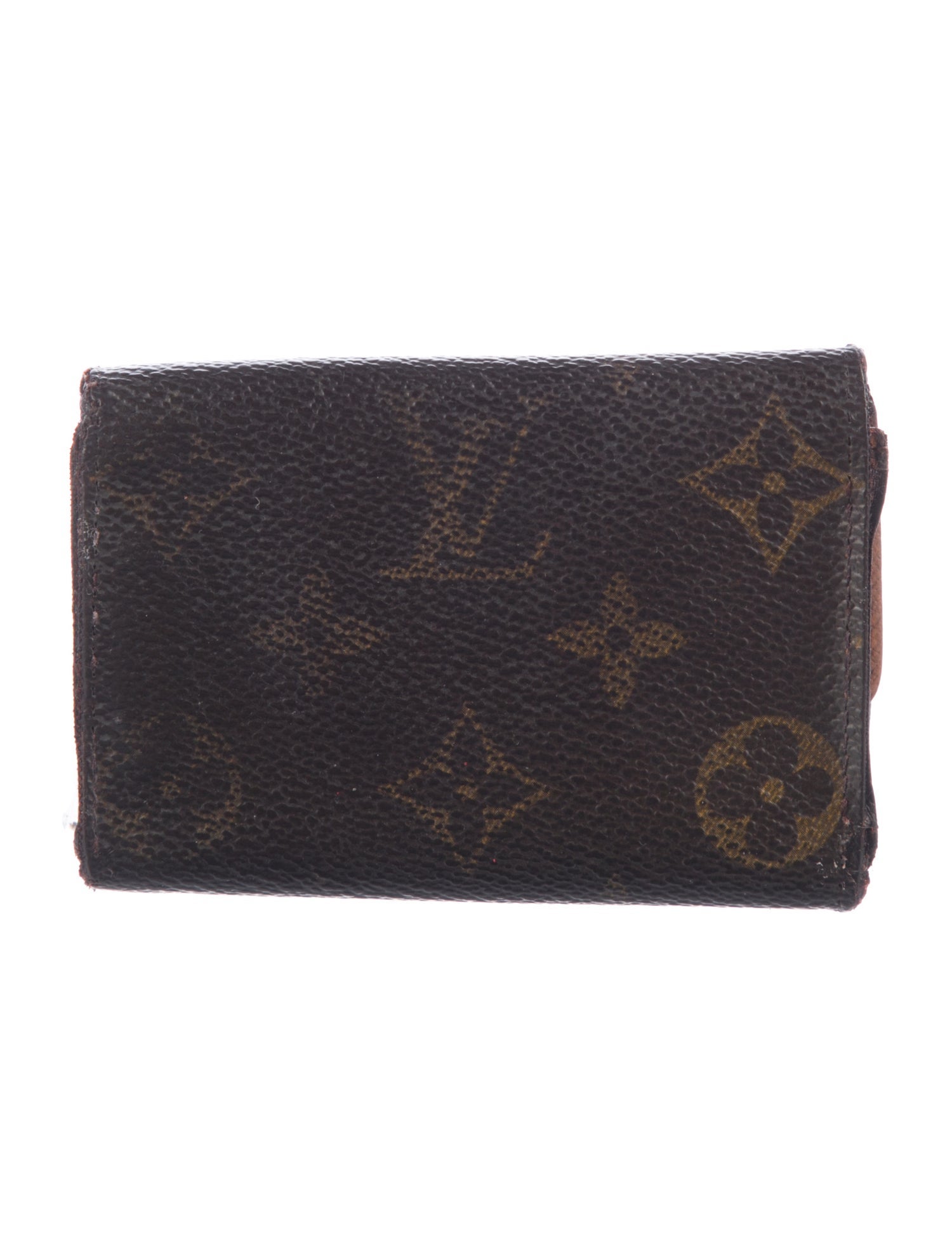 Louis Vuitton LV Monogram Coated Canvas Key Holder