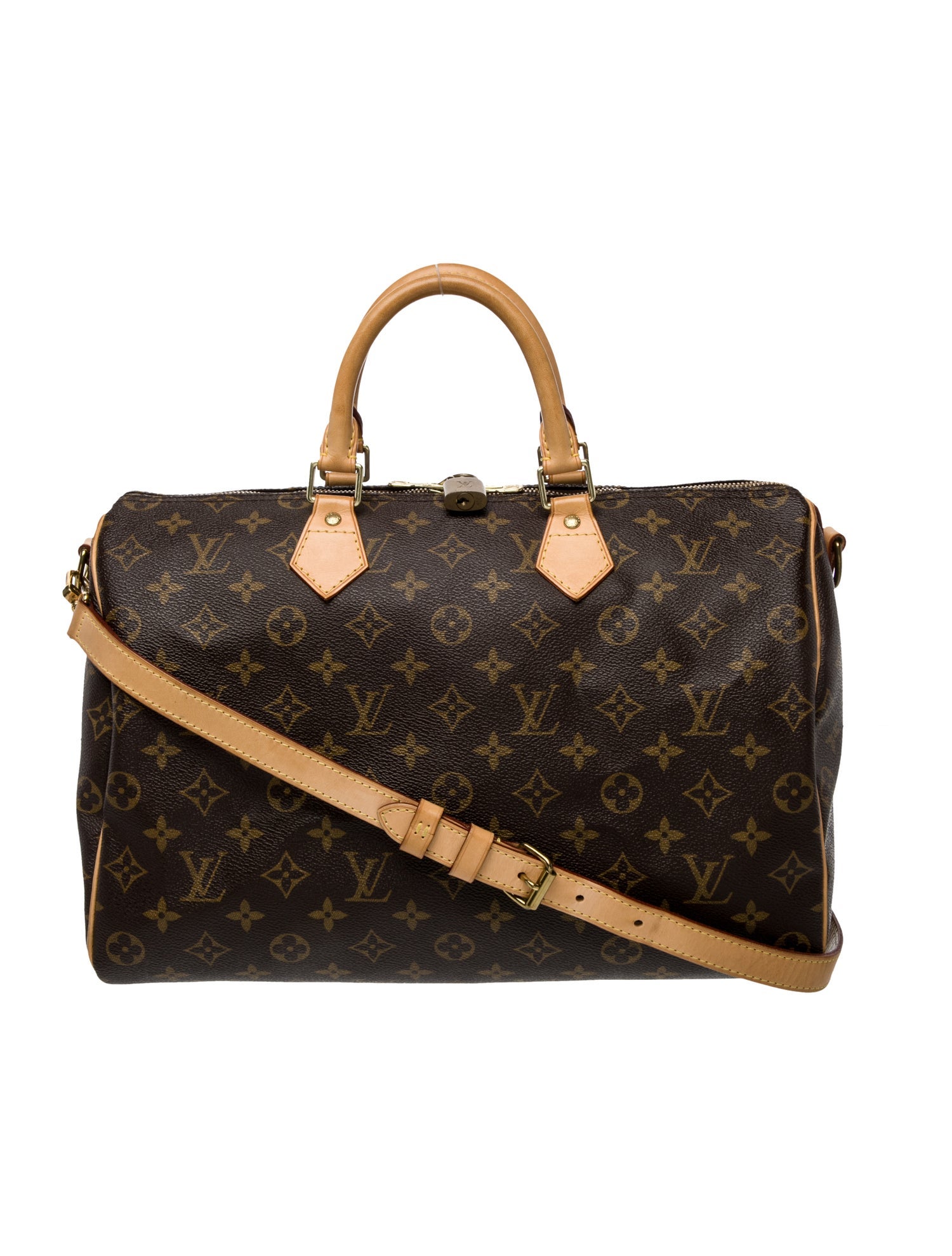 Louis Vuitton LV Monogram Speedy Bandouliere 35